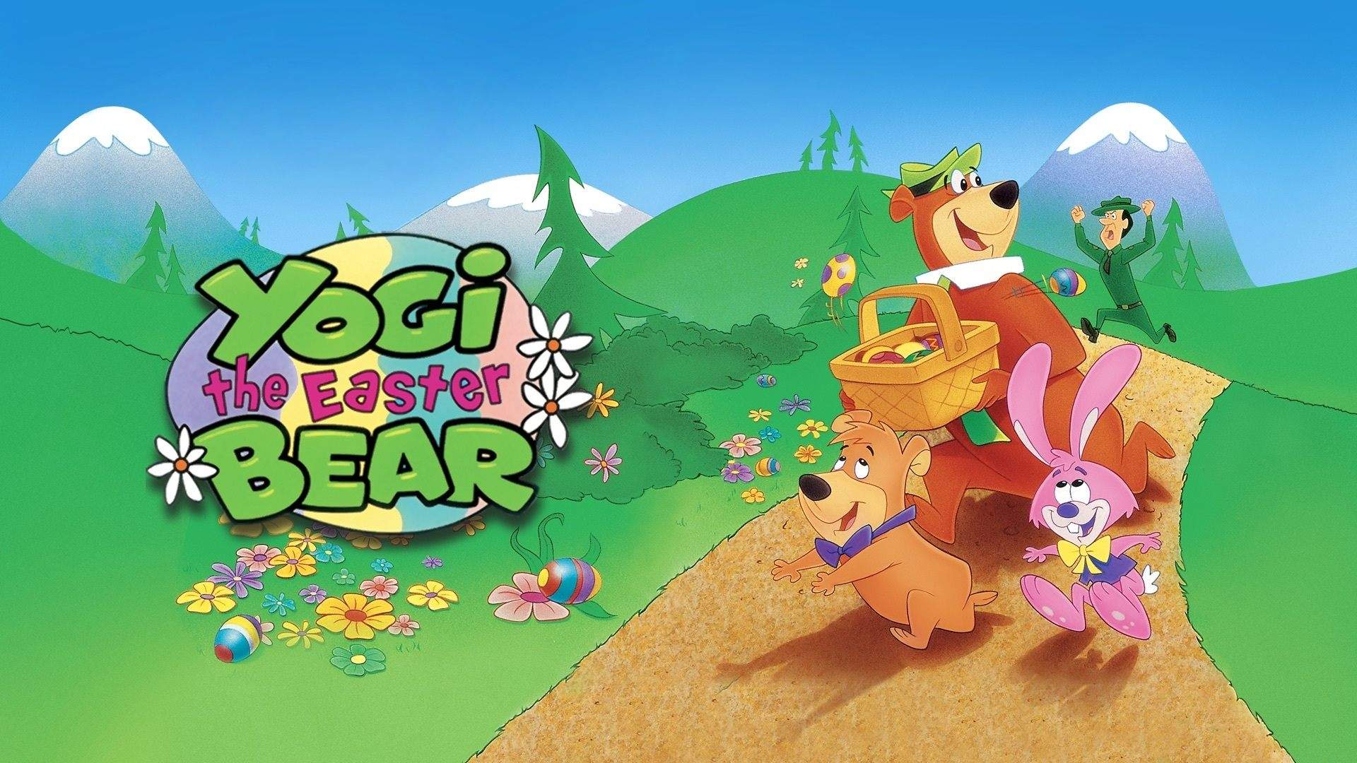 Backdrop for Yogi the Easter Bear