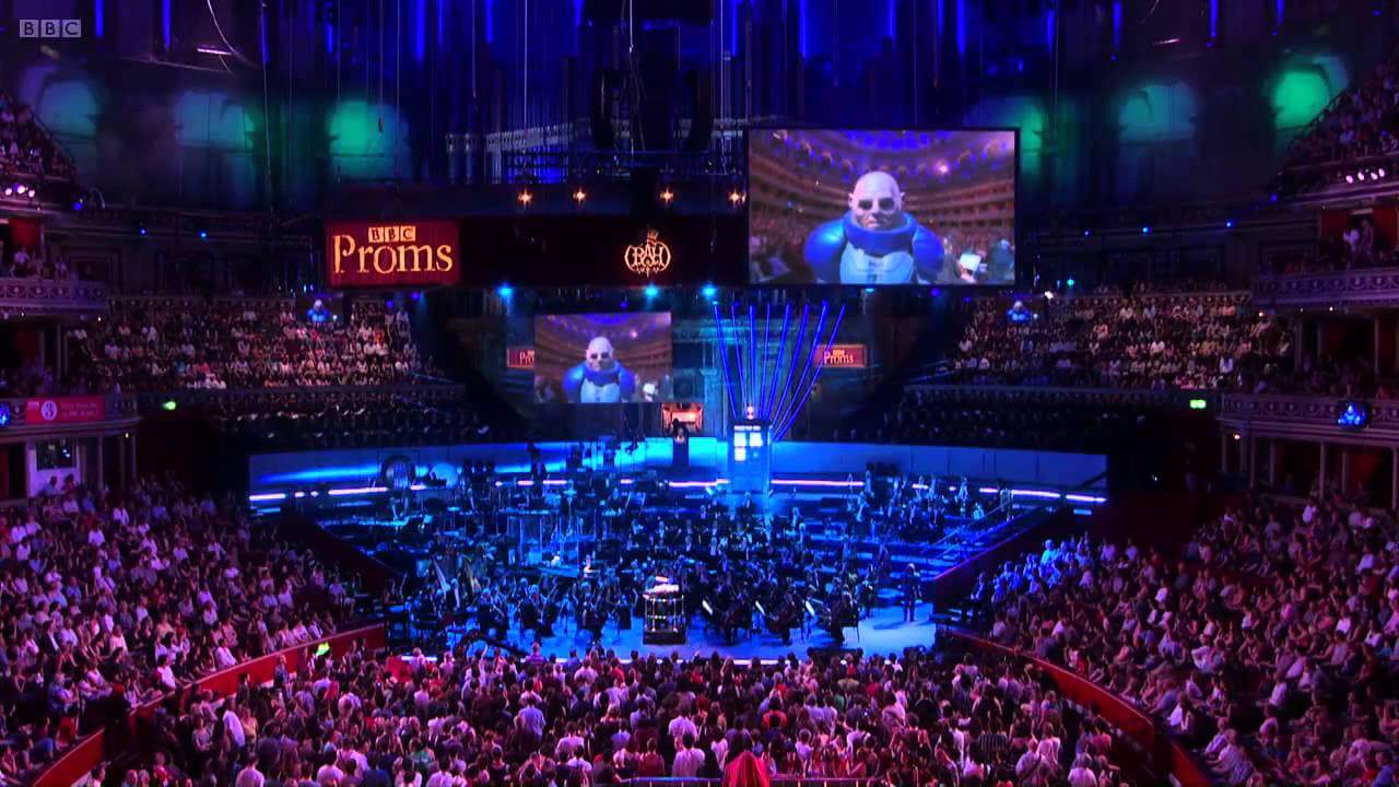 Backdrop for Doctor Who at the Proms