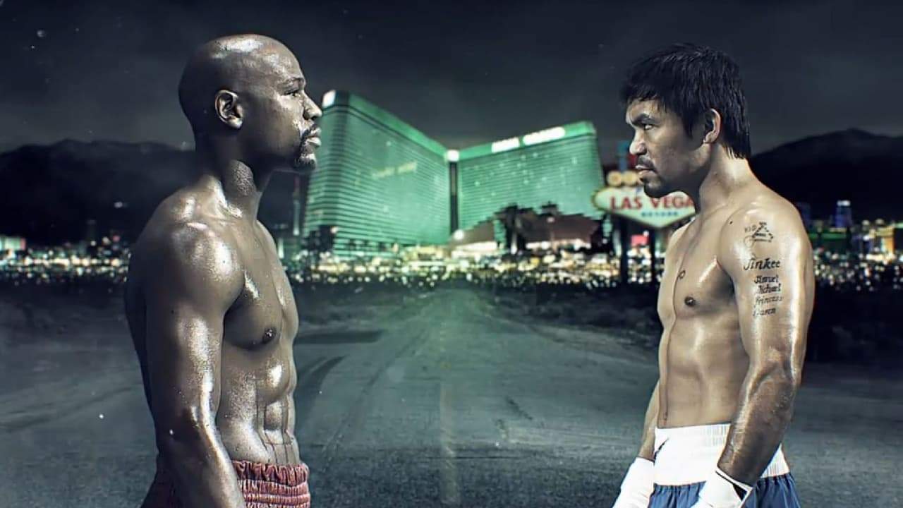 Backdrop for Mayweather vs. Pacquiao