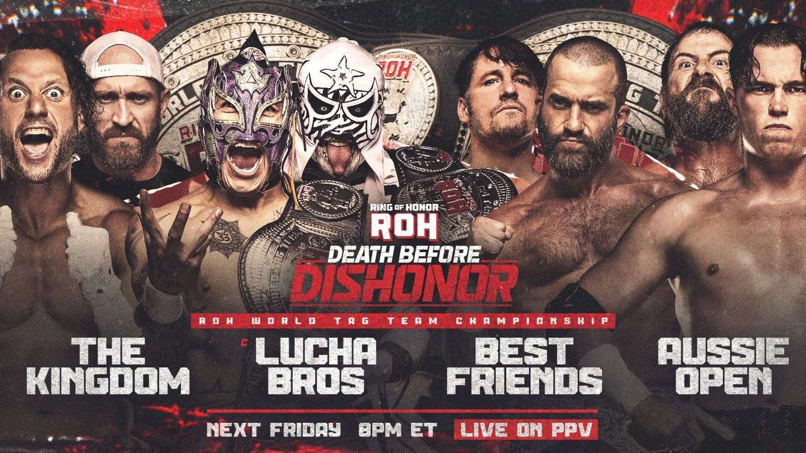 Backdrop for ROH: Death Before Dishonor 2023