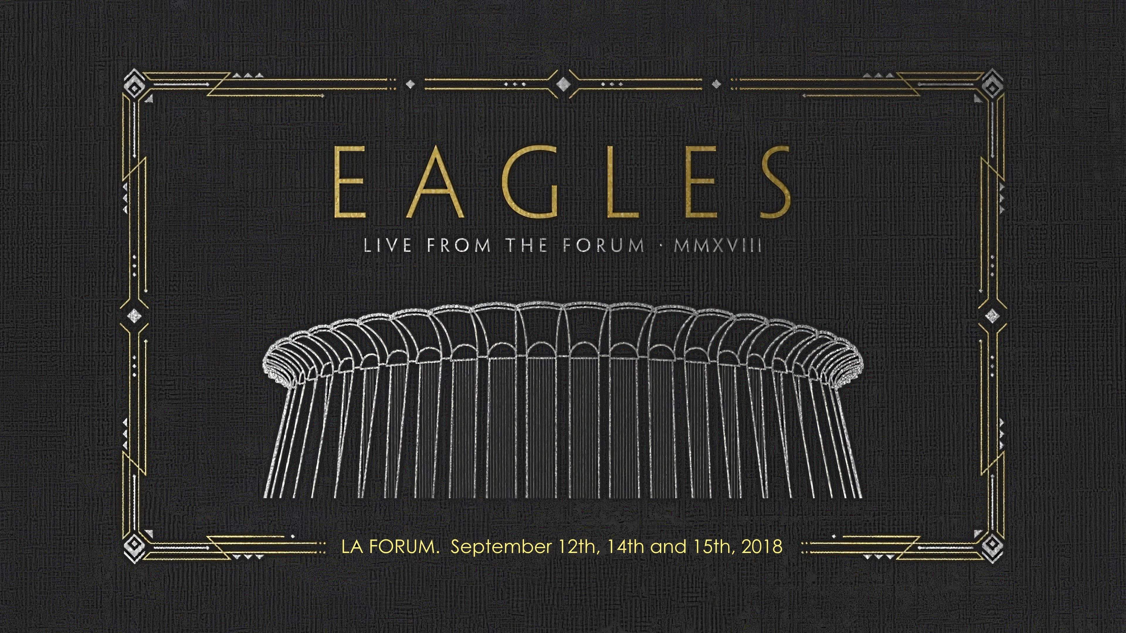 Backdrop for Eagles - Live from the Forum MMXVIII