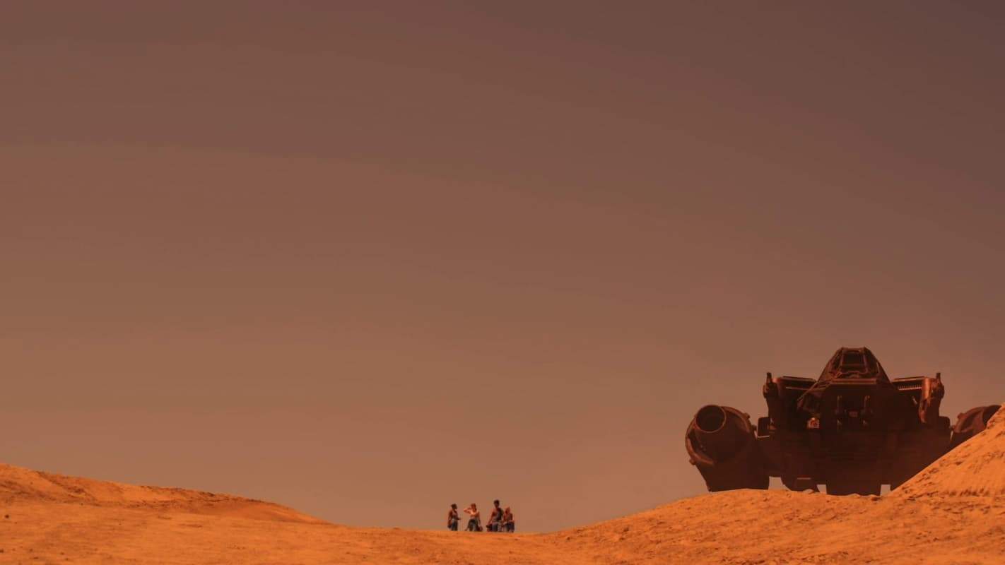 Backdrop for Planet Dune