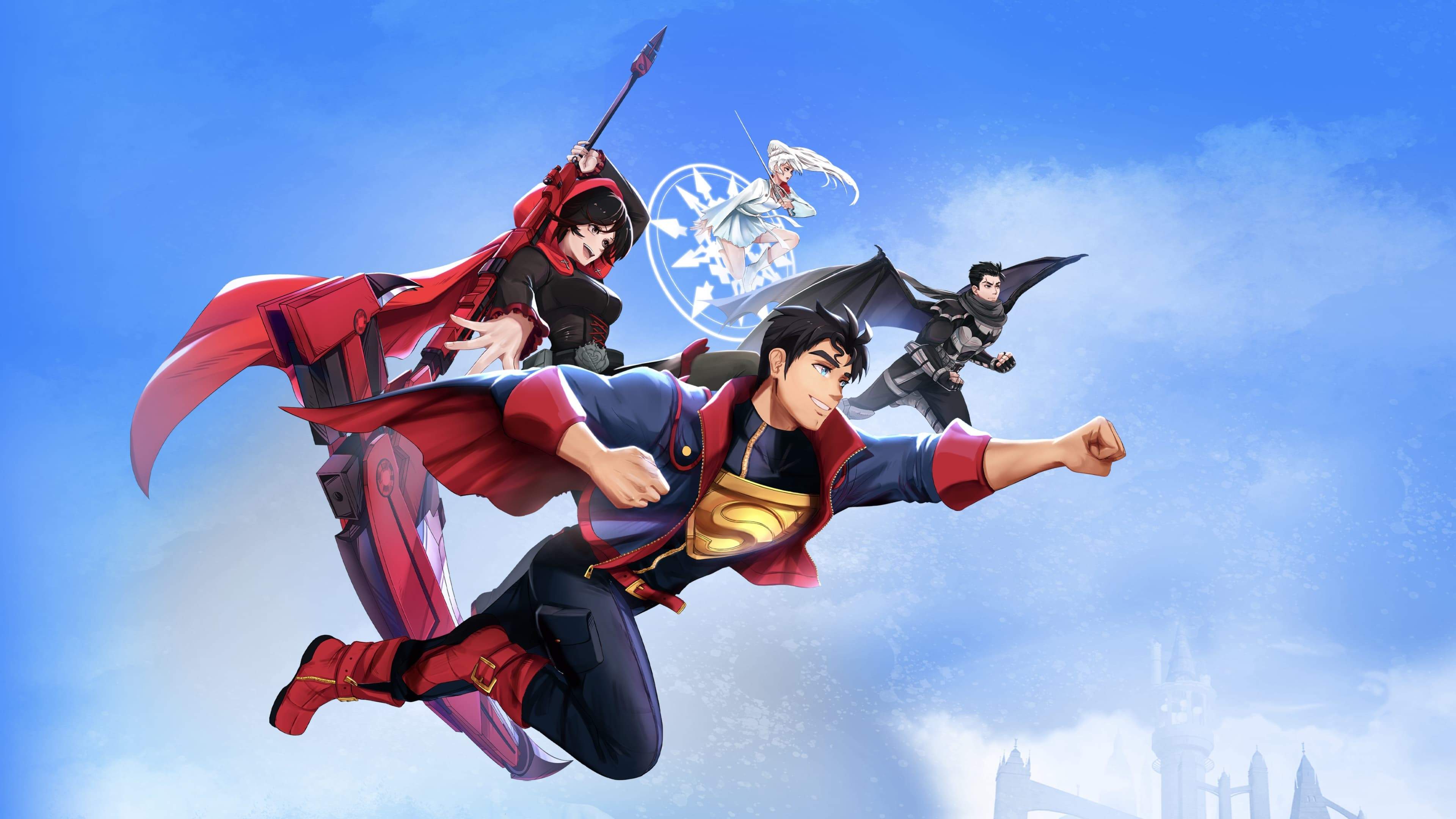 Backdrop for Justice League x RWBY: Super Heroes & Huntsmen, Part One