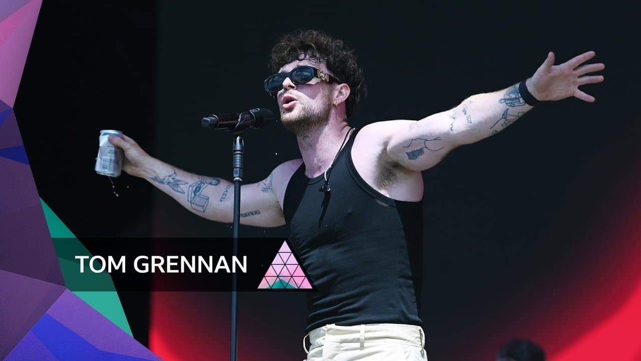 Backdrop for Tom Grennan: Glastonbury 2023