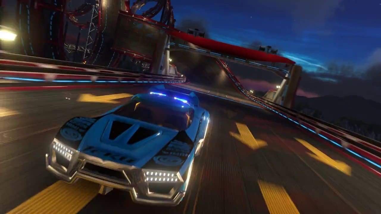 Backdrop for Hot Wheels AcceleRacers: Breaking Point