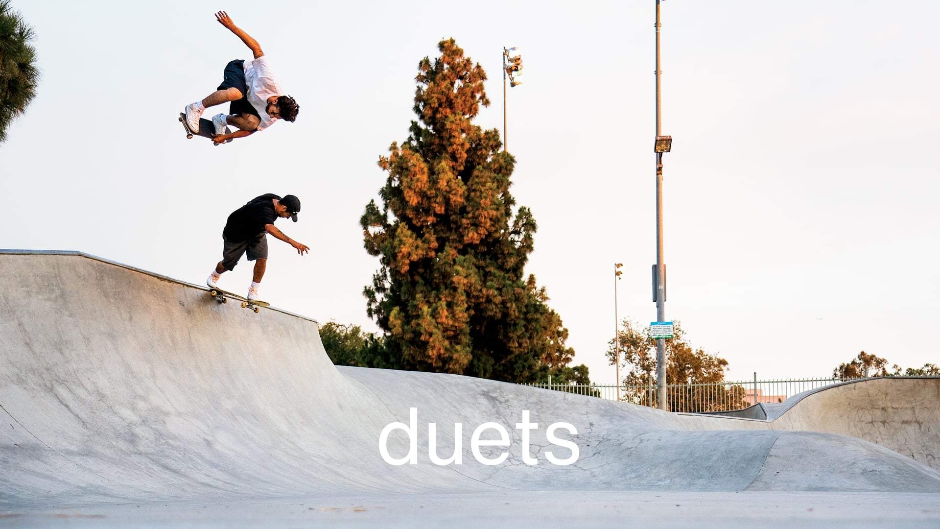 Backdrop for Duets: A Transworld Skateboarding Production