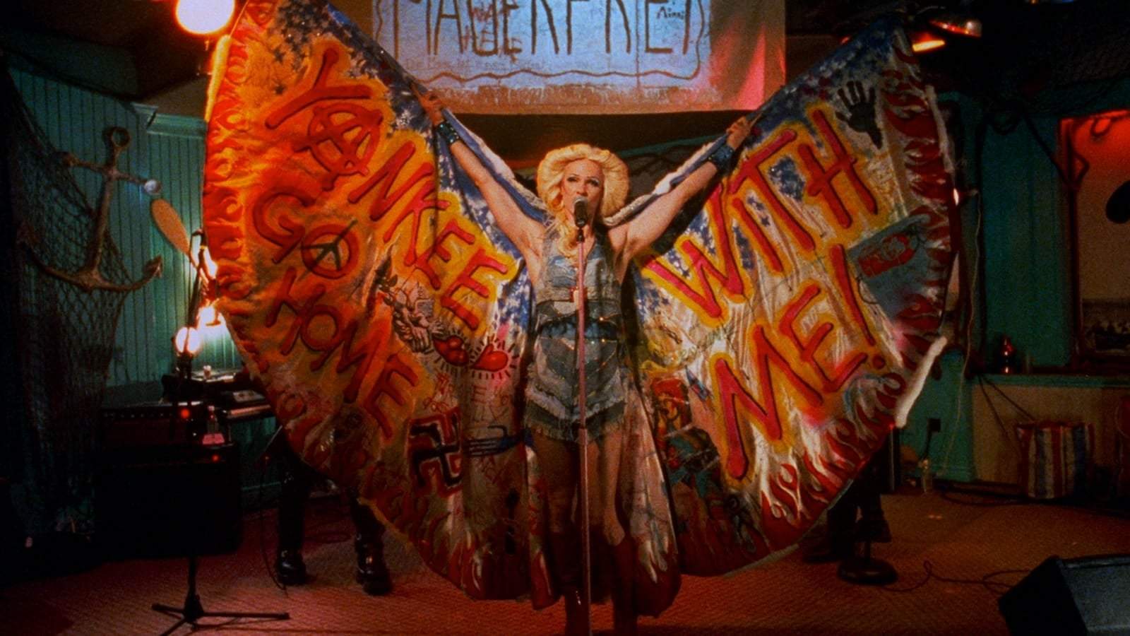 Backdrop for Hedwig and the Angry Inch