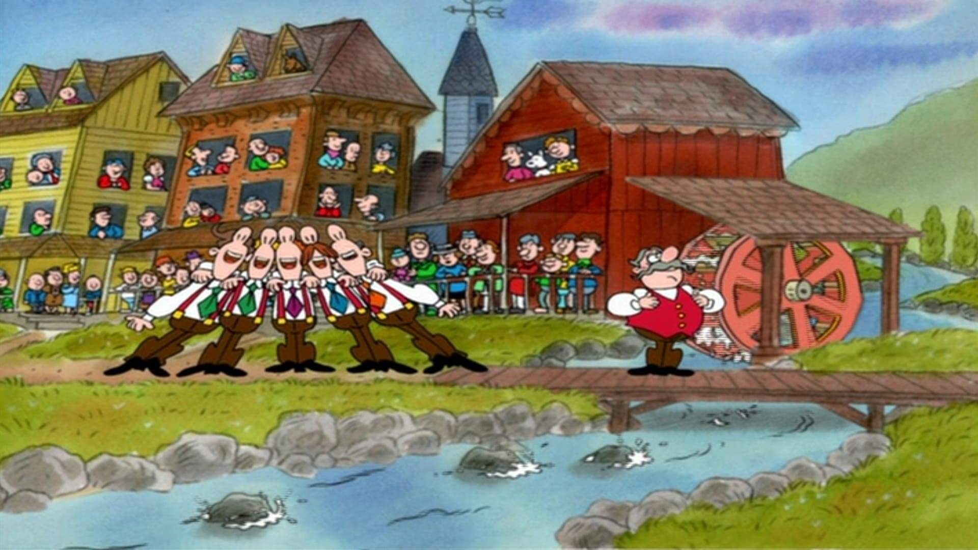 Backdrop for It's the Pied Piper, Charlie Brown