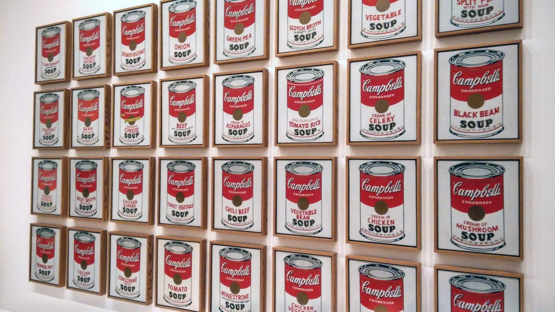 Backdrop for Soup Cans and Superstars: How Pop Art Changed the World