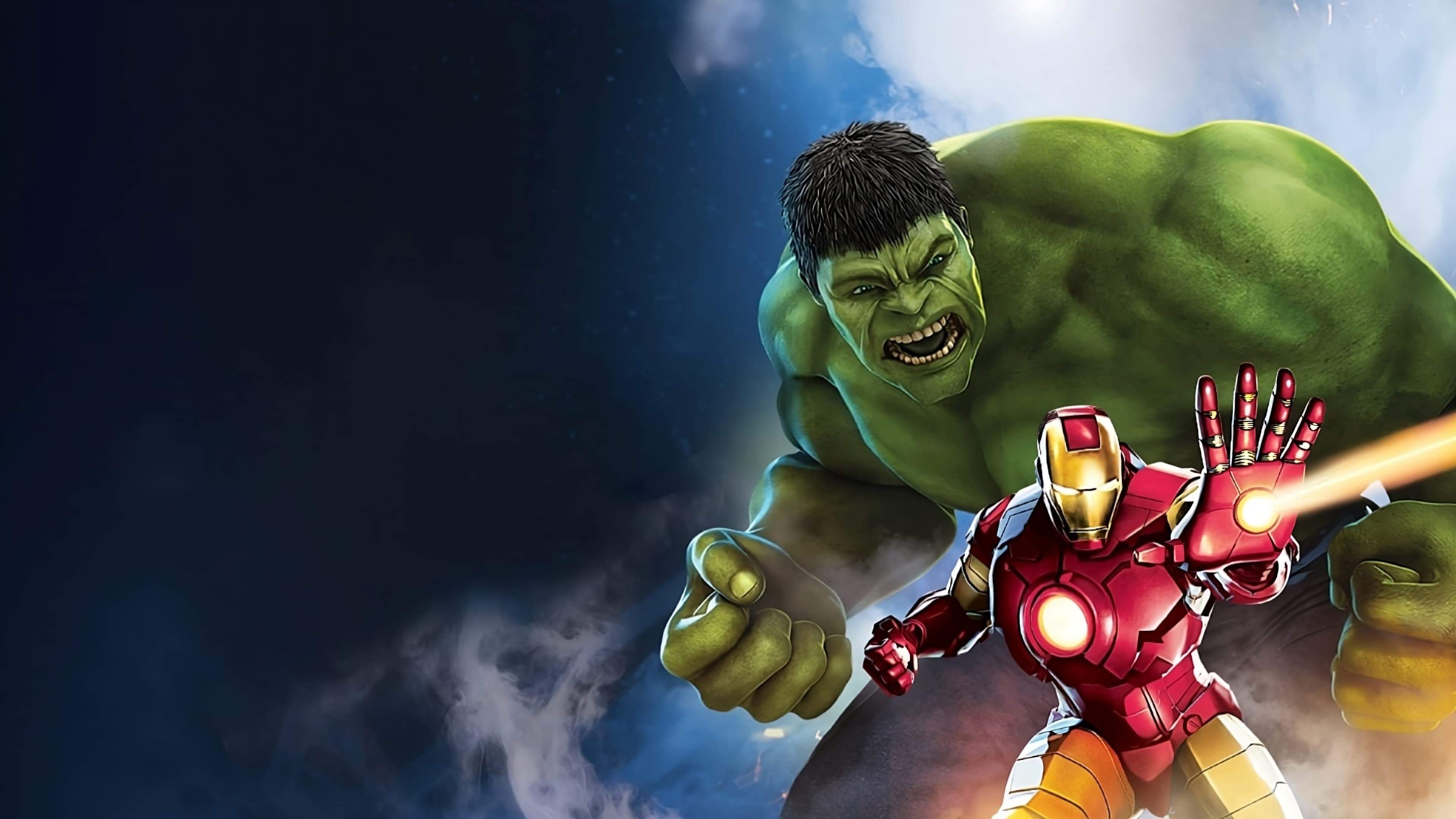 Backdrop for Iron Man & Hulk: Heroes United