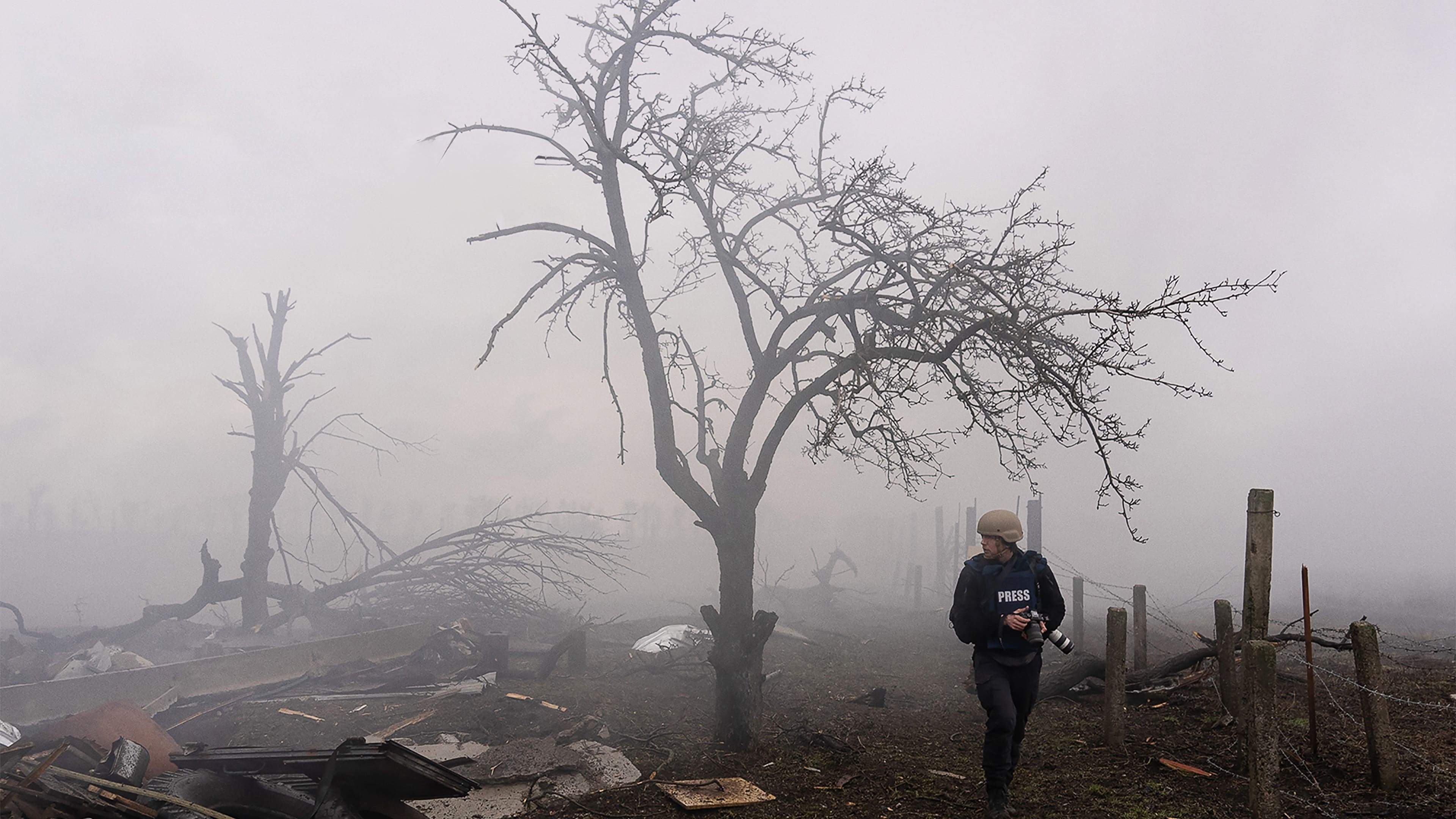 Backdrop for 20 Days in Mariupol