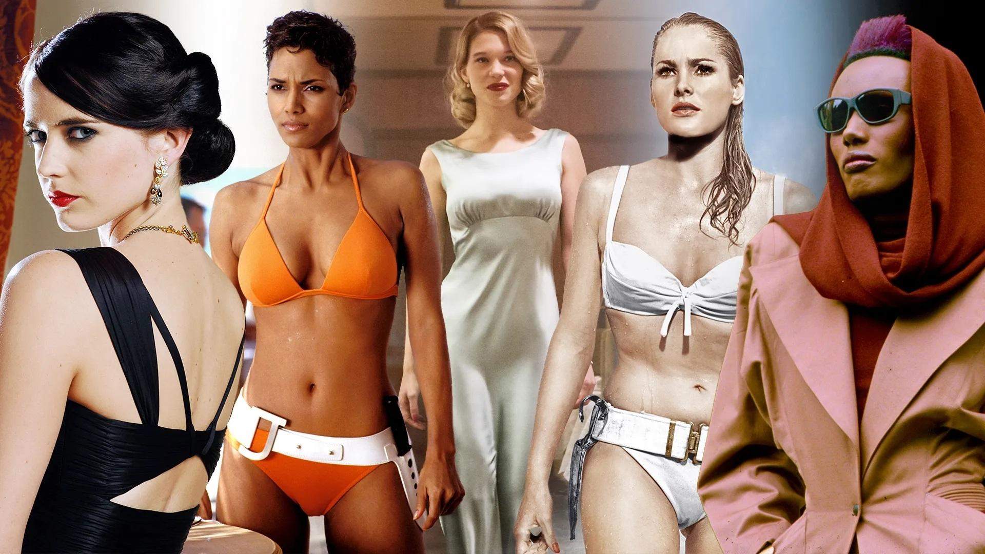 Backdrop for Bond Girls Are Forever