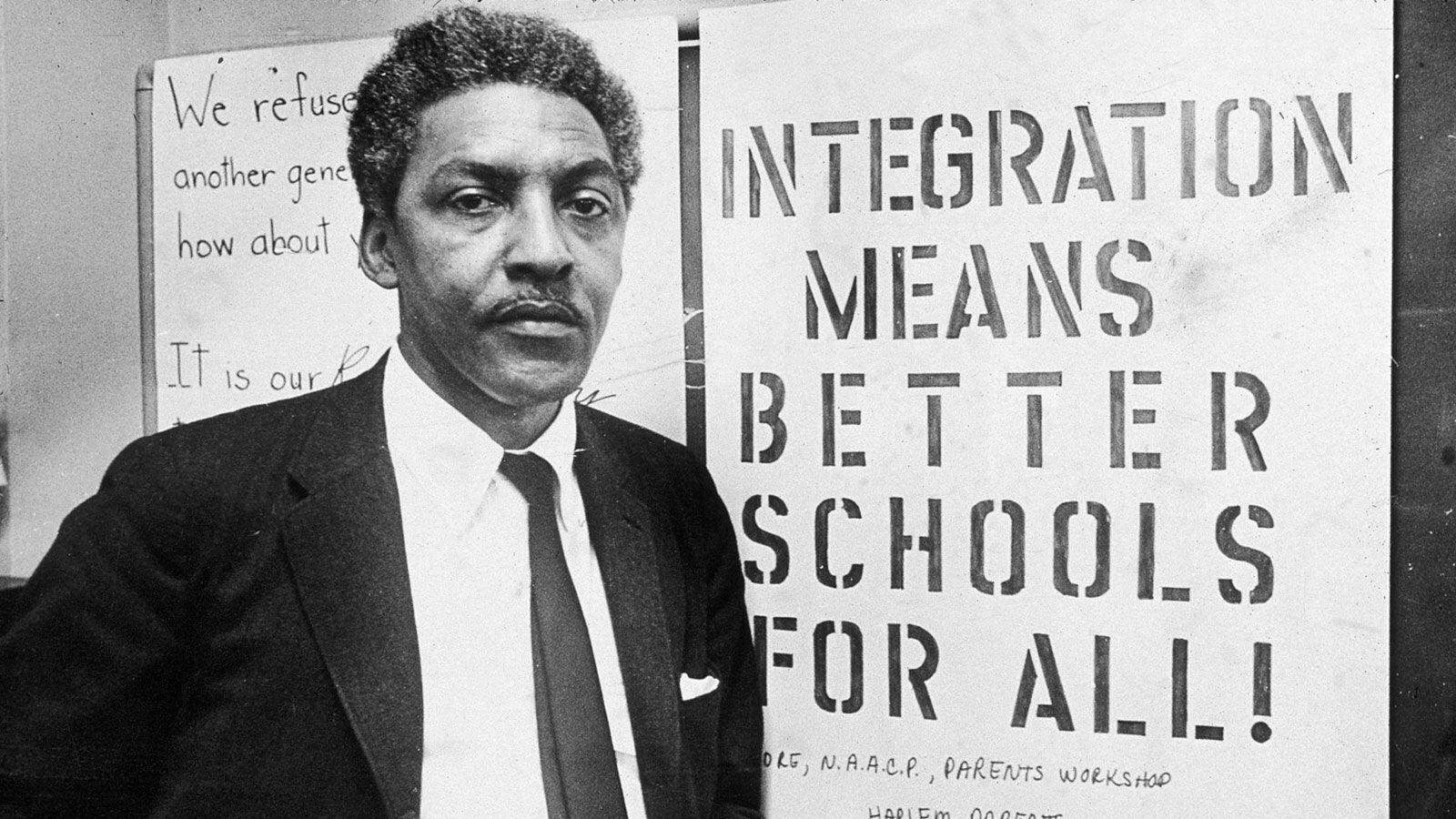 Backdrop for Brother Outsider: The Life of Bayard Rustin