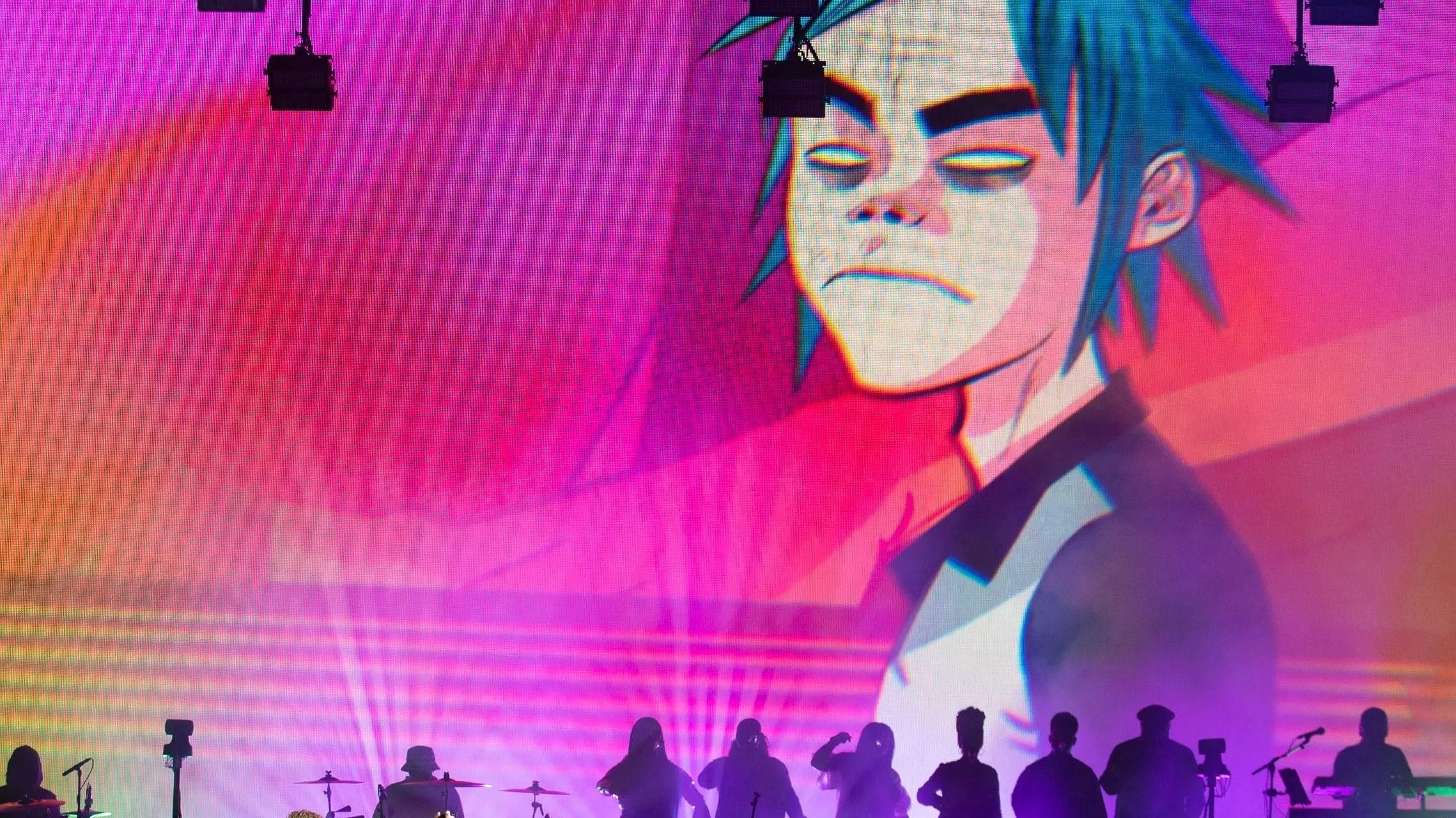 Backdrop for Gorillaz: Reject False Icons