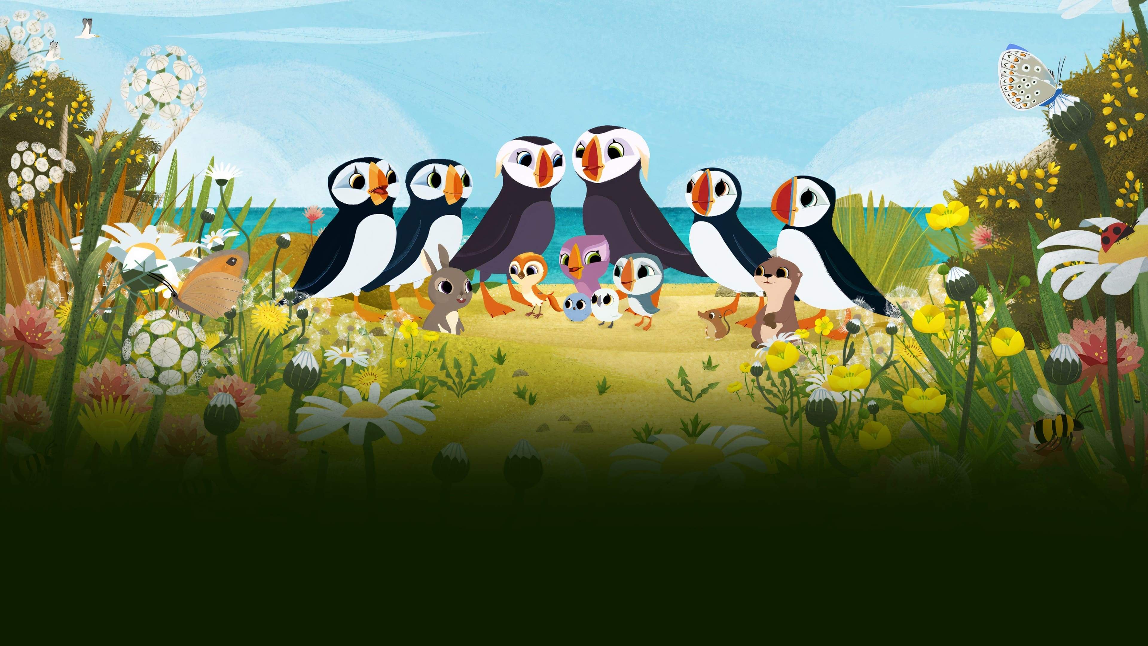 Backdrop for Puffin Rock and the New Friends