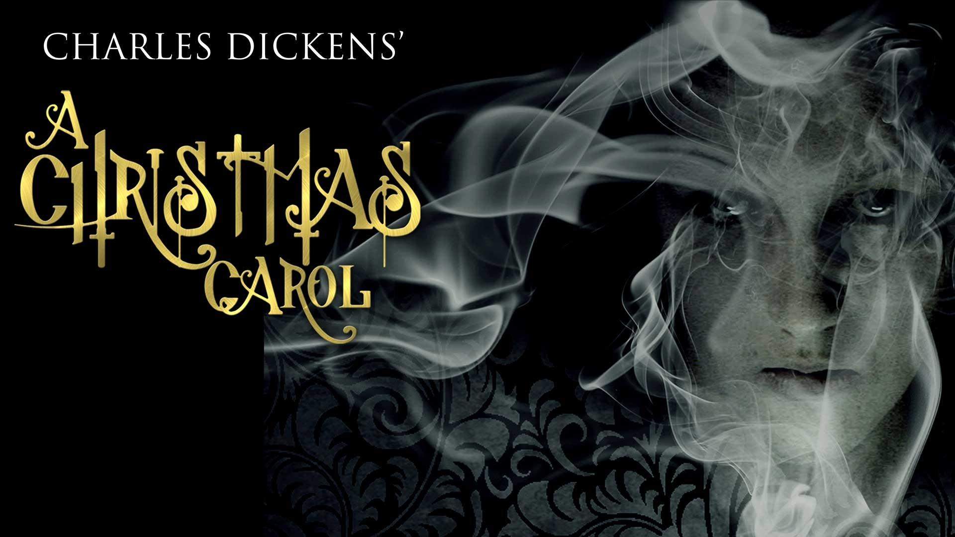 Backdrop for Charles Dickens' A Christmas Carol