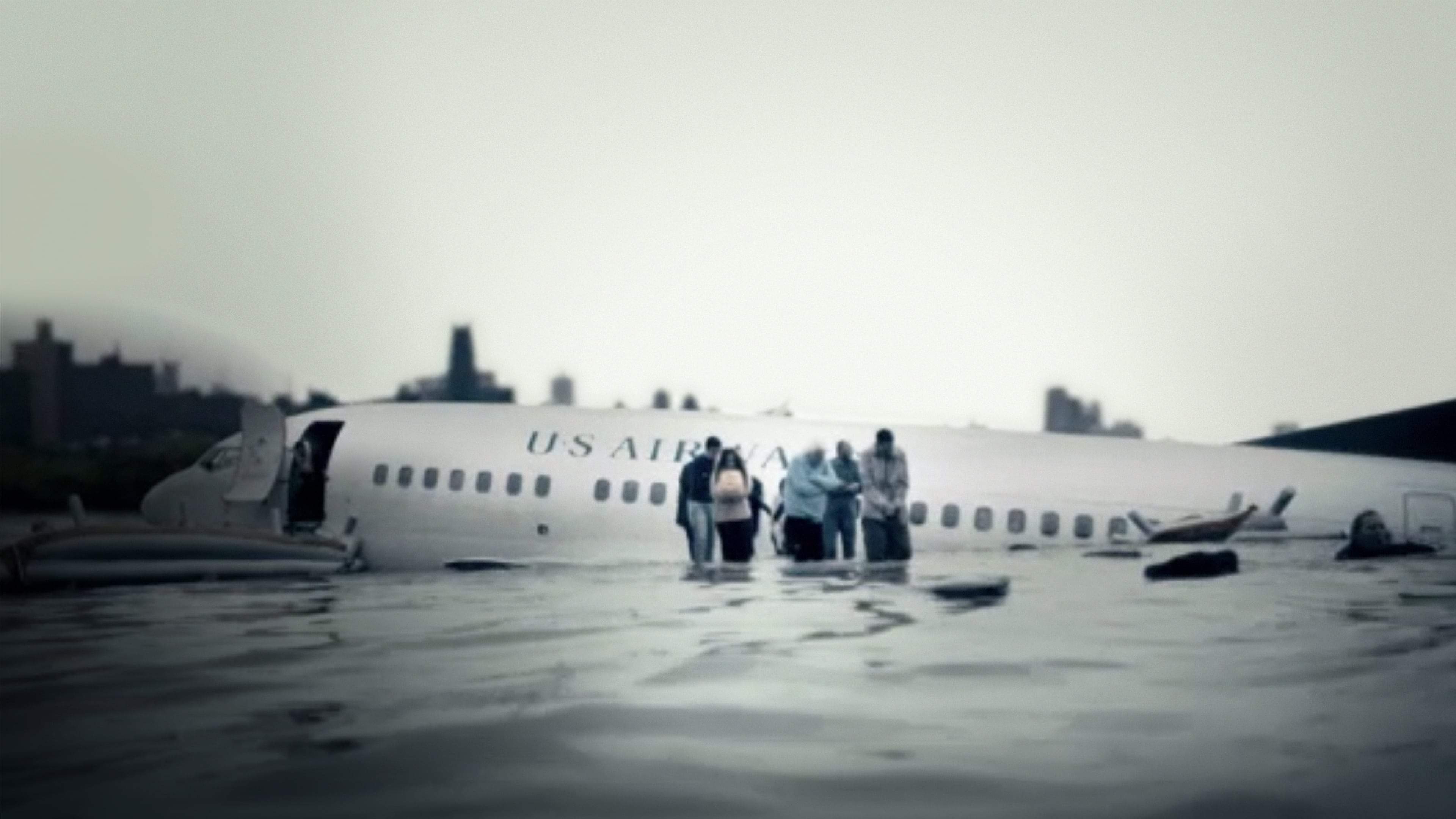 Backdrop for Miracle Landing on the Hudson