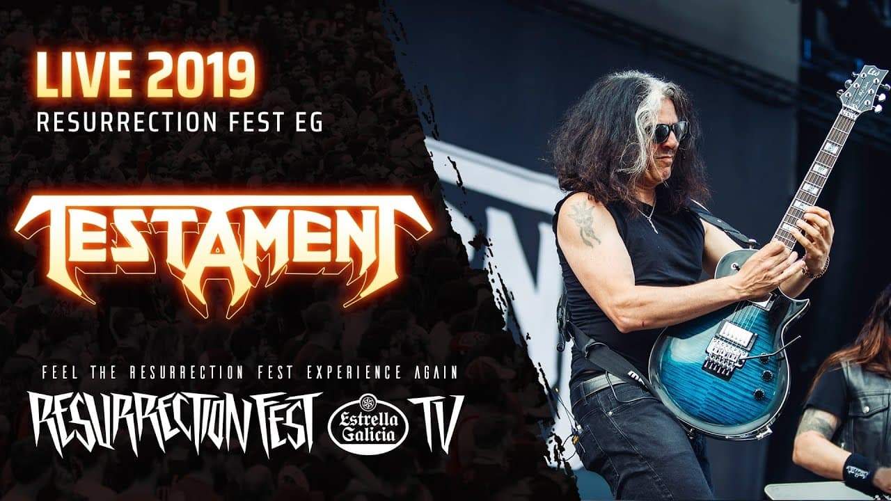 Backdrop for Testament - Live at Resurrection Fest EG 2019