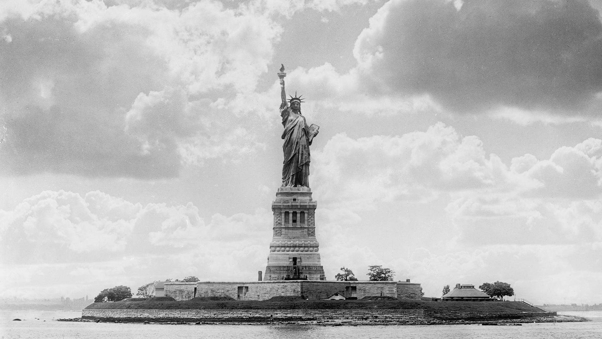 Backdrop for The Statue of Liberty