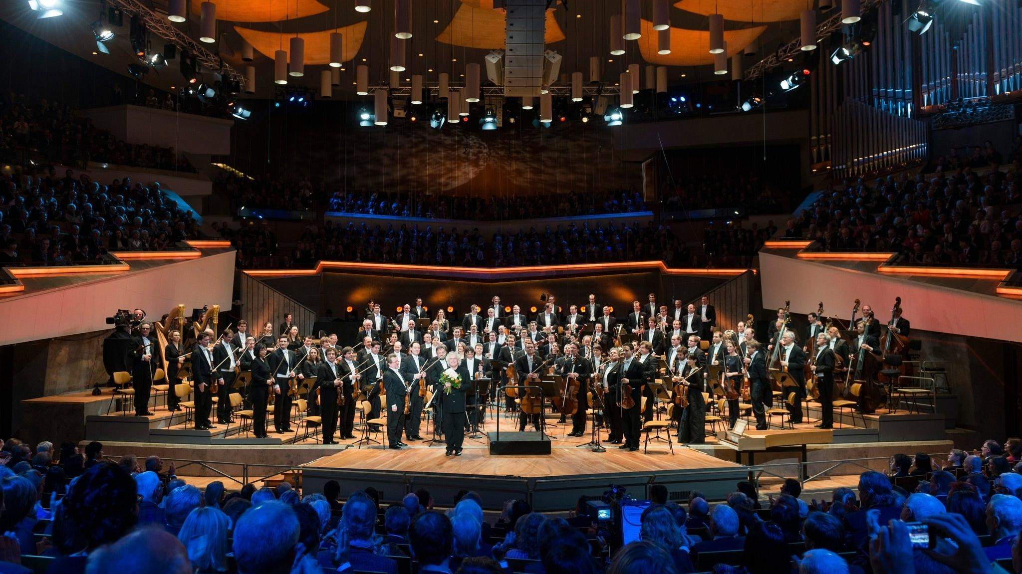 Backdrop for The Berliner Philharmoniker’s New Year’s Eve Concert: 2009