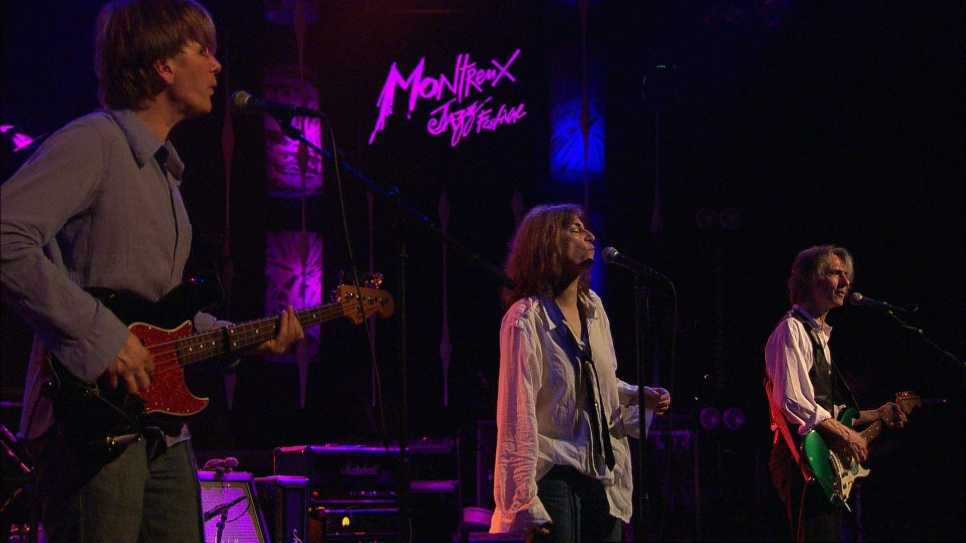 Backdrop for Patti Smith  - Live at Montreux 2005