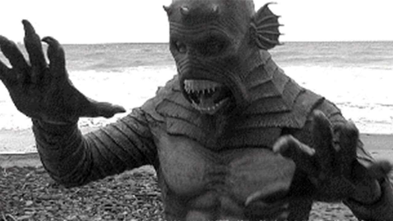 Backdrop for Frankenstein vs. the Creature from Blood Cove