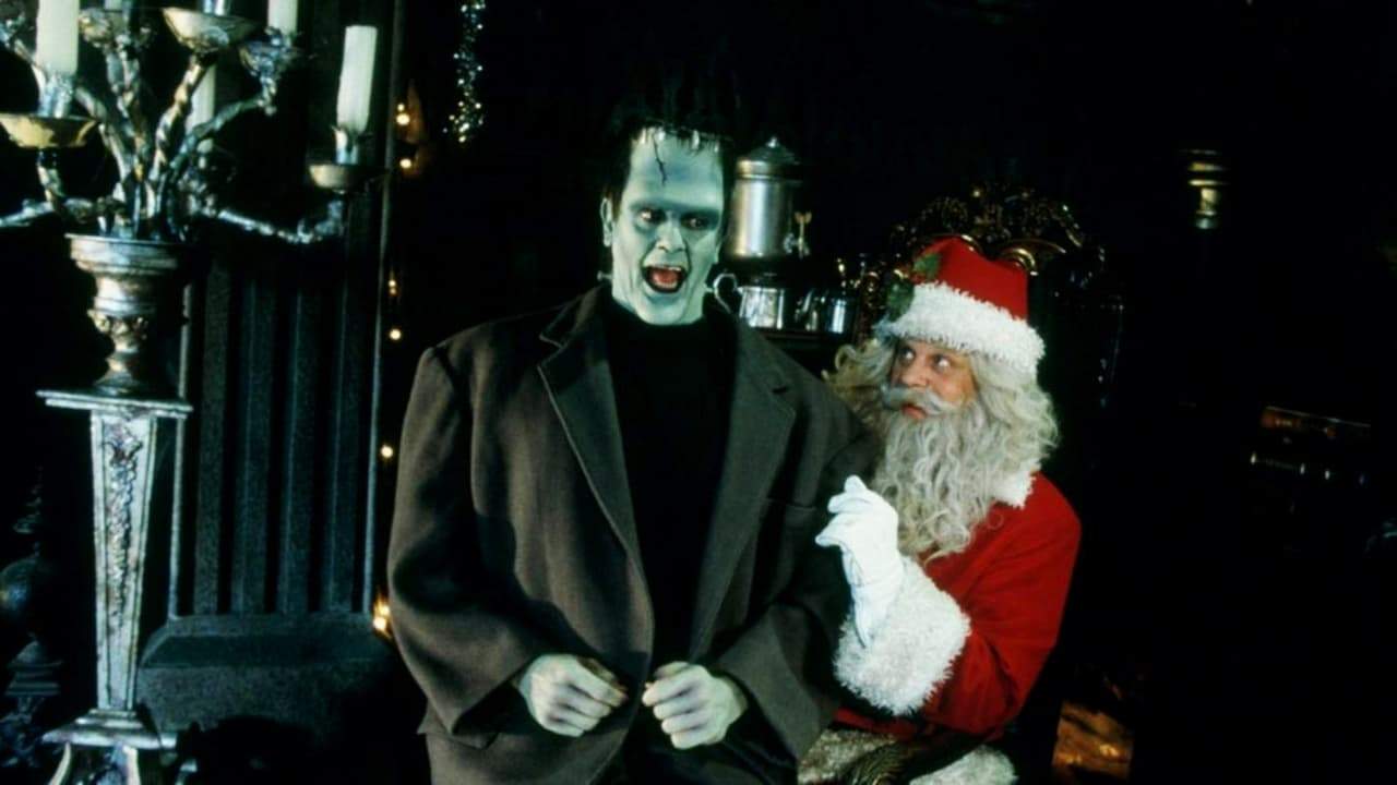 Backdrop for The Munsters' Scary Little Christmas