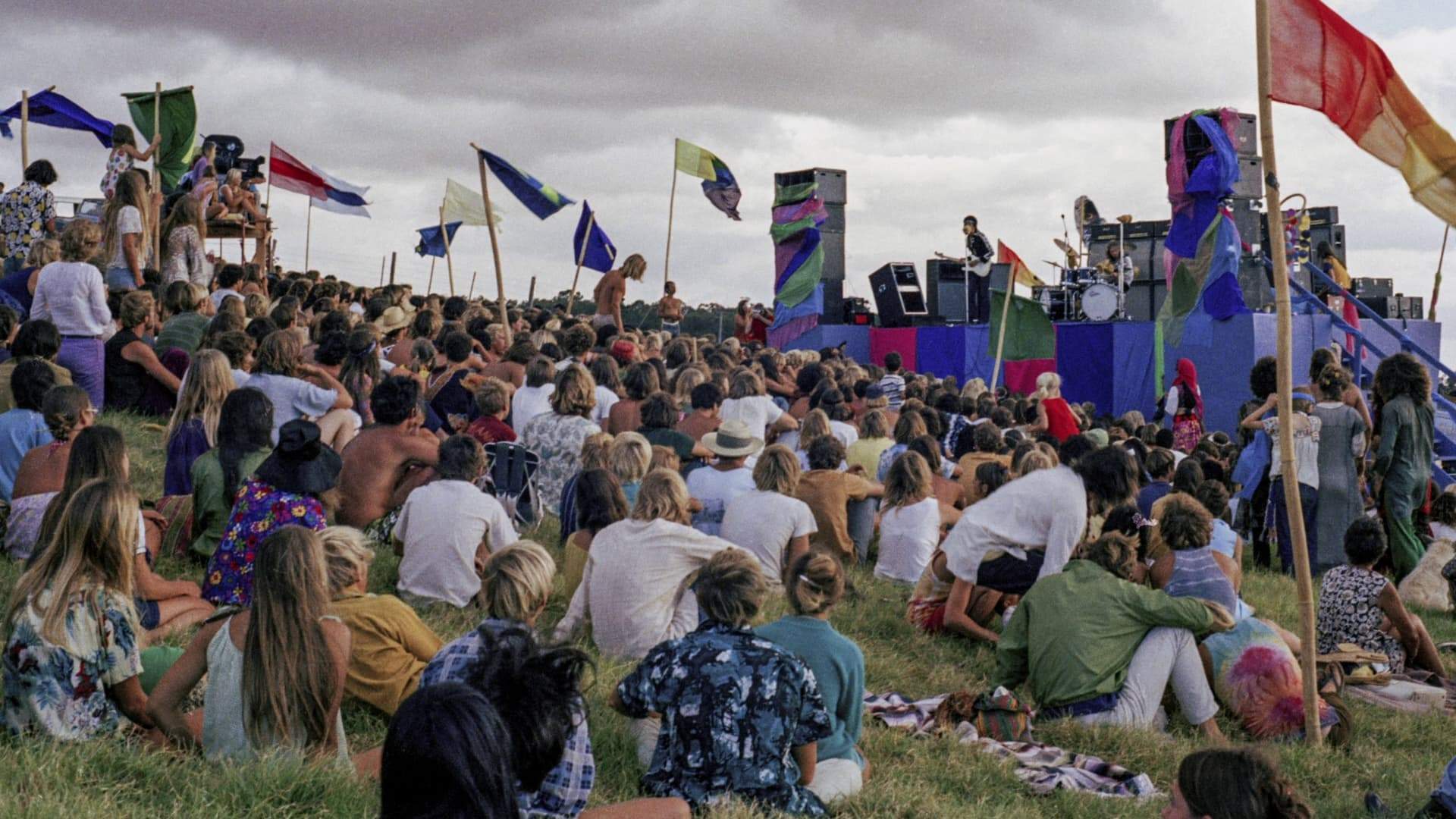 Backdrop for Music, Money, Madness… Jimi Hendrix Live In Maui