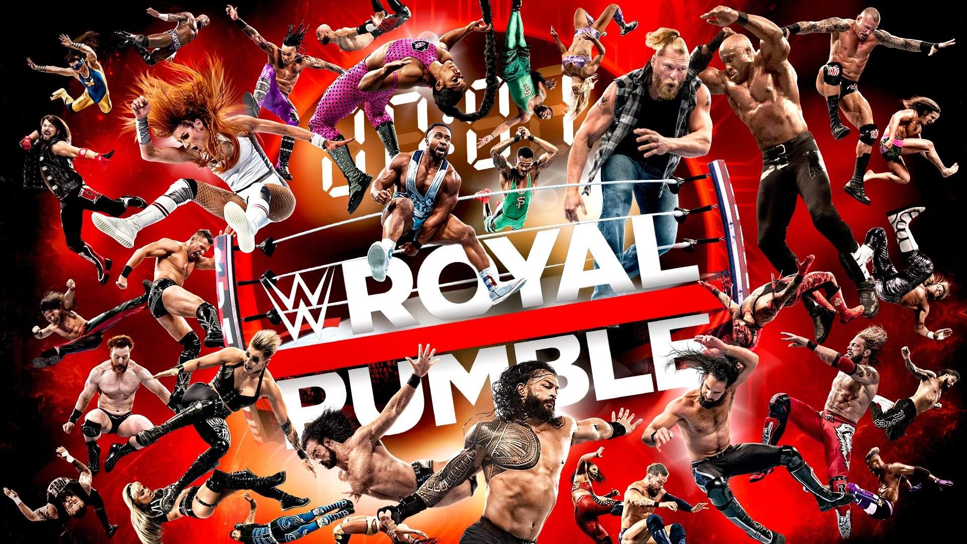 Backdrop for WWE Royal Rumble 2022