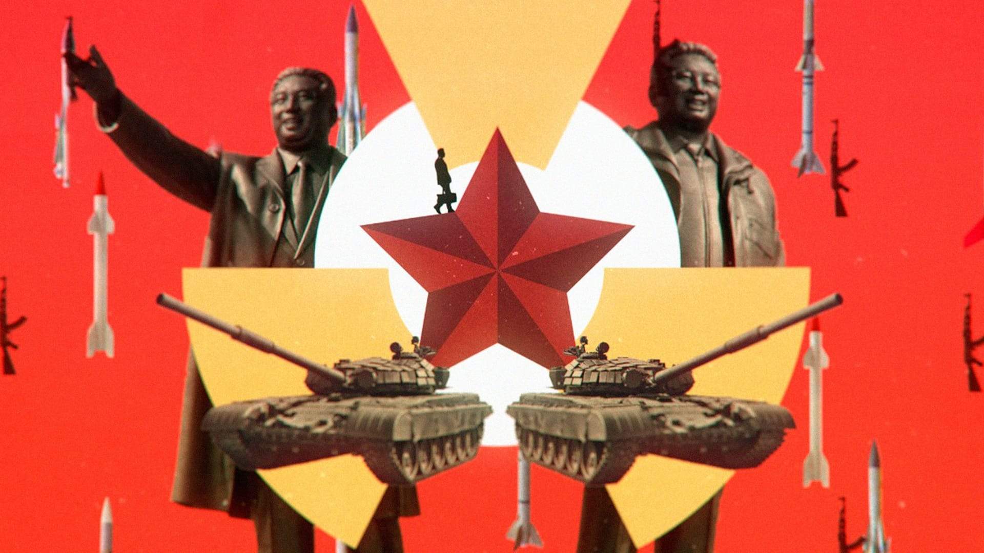 Backdrop for North Korea: Inside The Mind of a Dictator