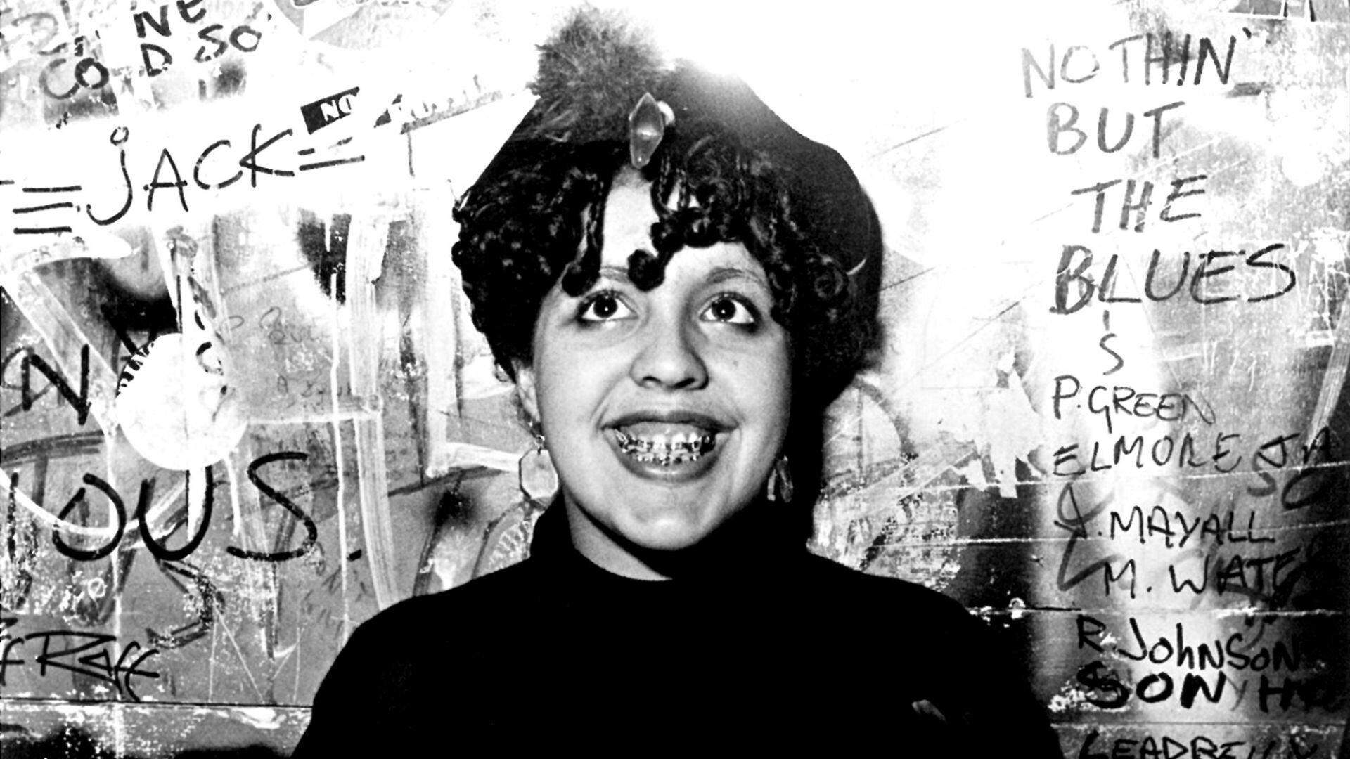 Backdrop for Poly Styrene: I Am a Cliché