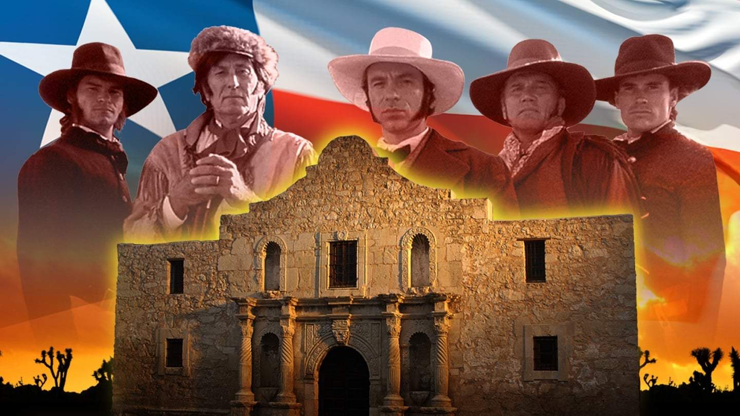 Backdrop for Alamo: The Price of Freedom