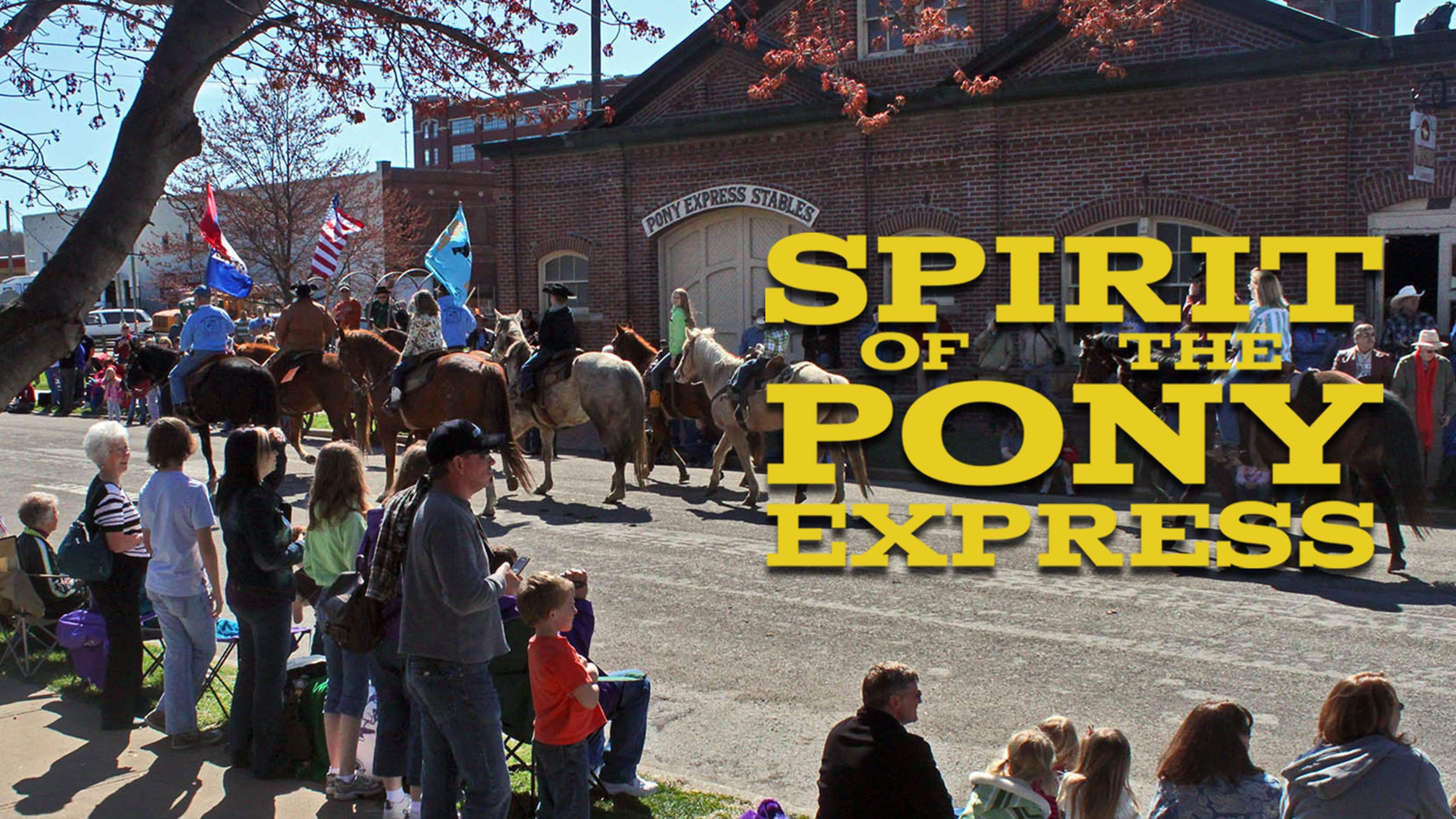 Backdrop for Spirit of the Pony Express