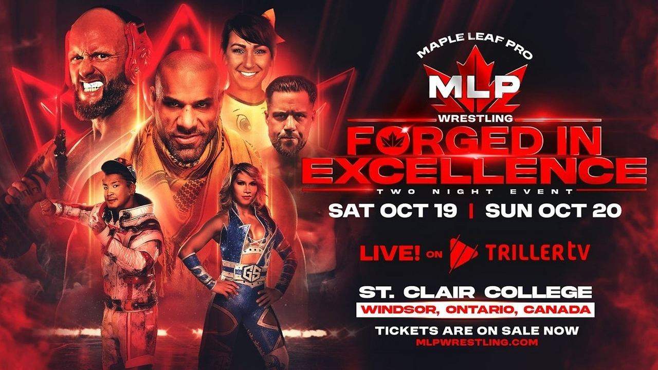 Backdrop for Maple Leaf Pro Wrestling - Forged In Excellence Night 2