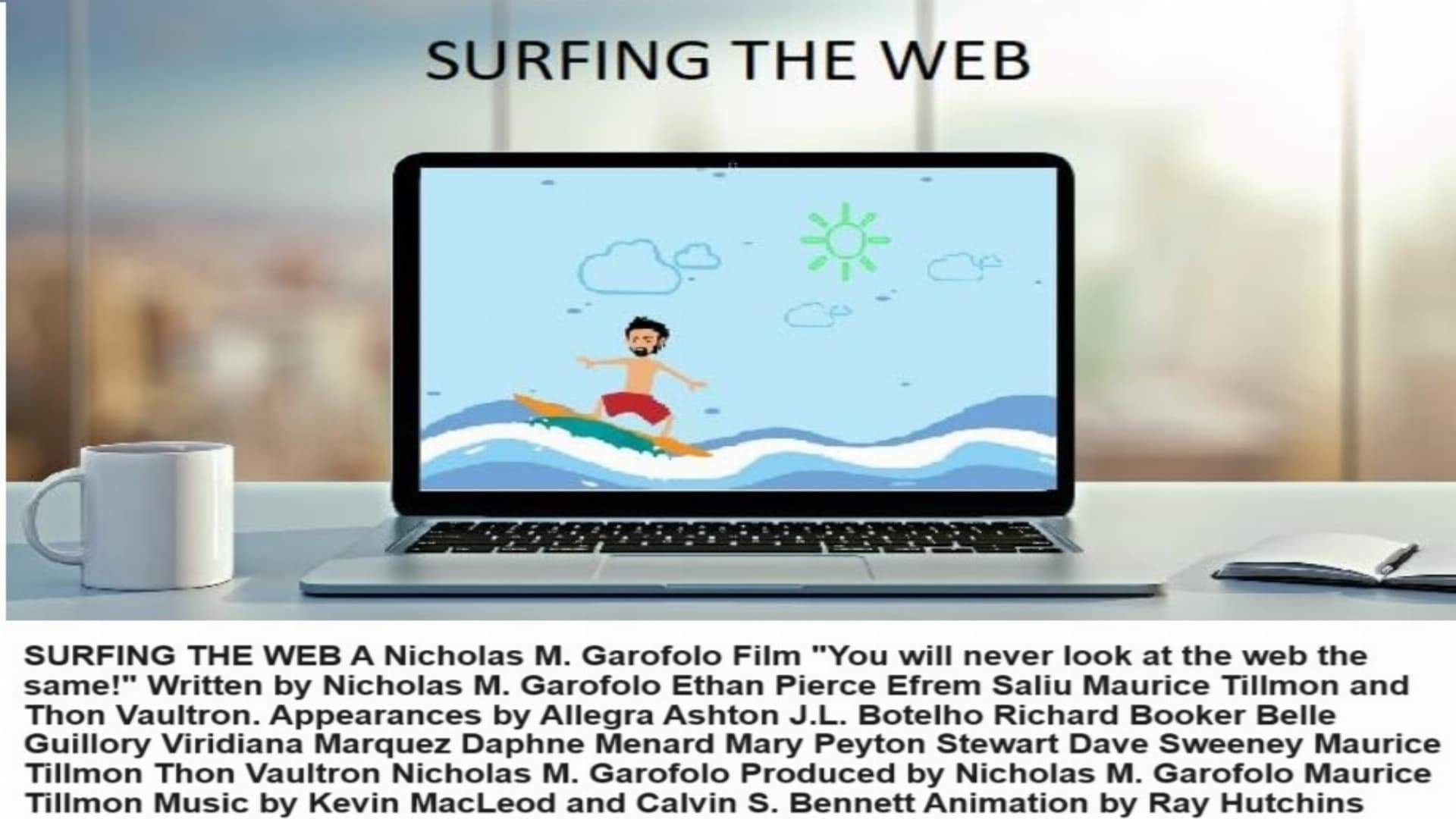 Backdrop for Surfing the Web