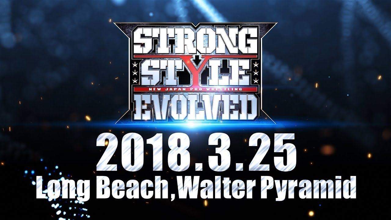 Backdrop for NJPW Strong Style Evolved