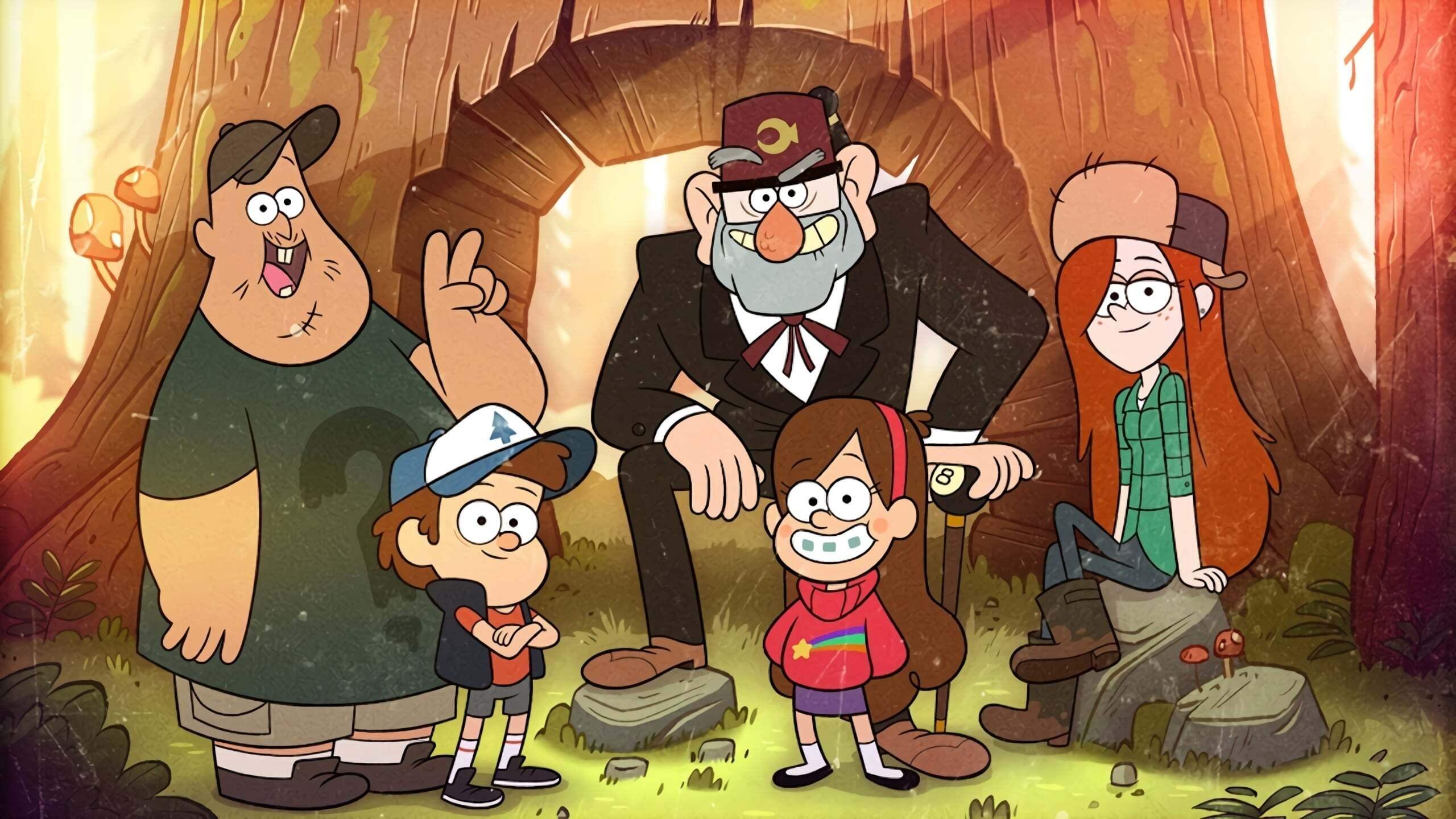 Backdrop for One Crazy Summer: A Look Back at Gravity Falls