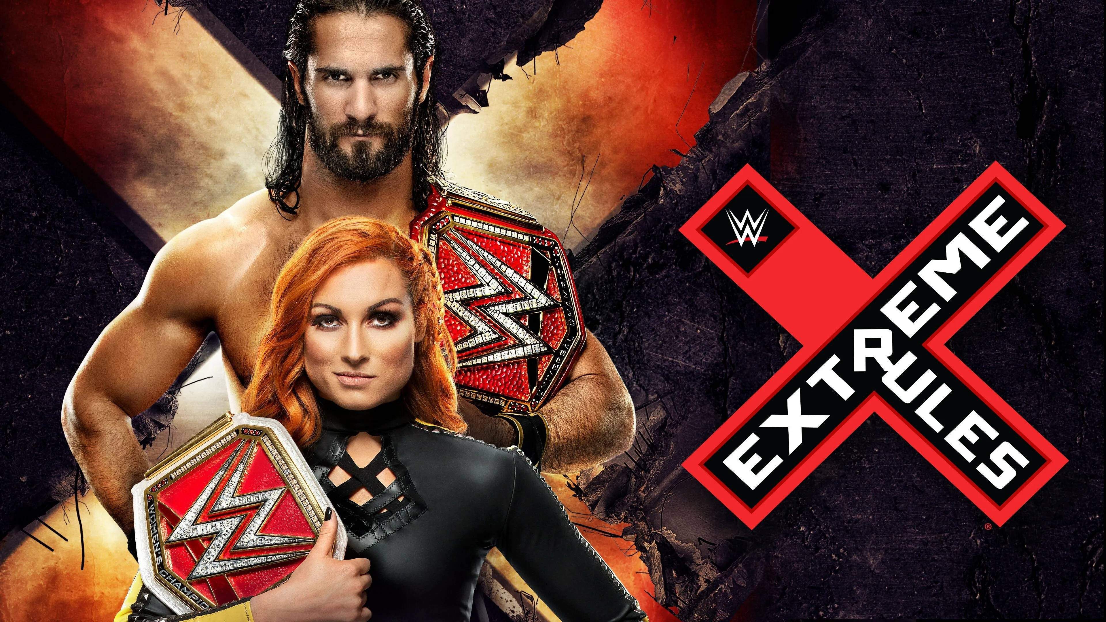 Backdrop for WWE Extreme Rules 2019