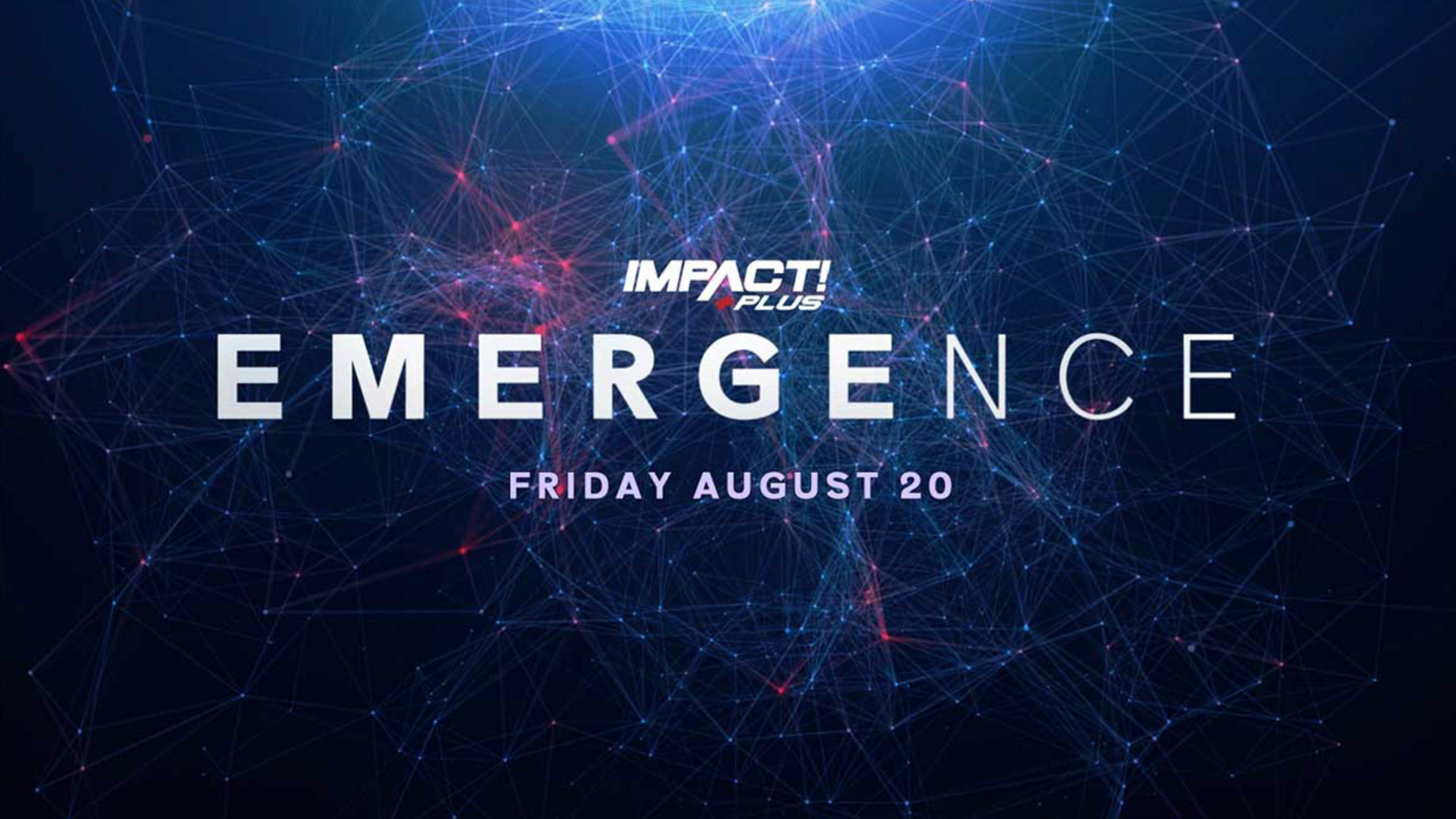 Backdrop for IMPACT Wrestling: Emergence 2021