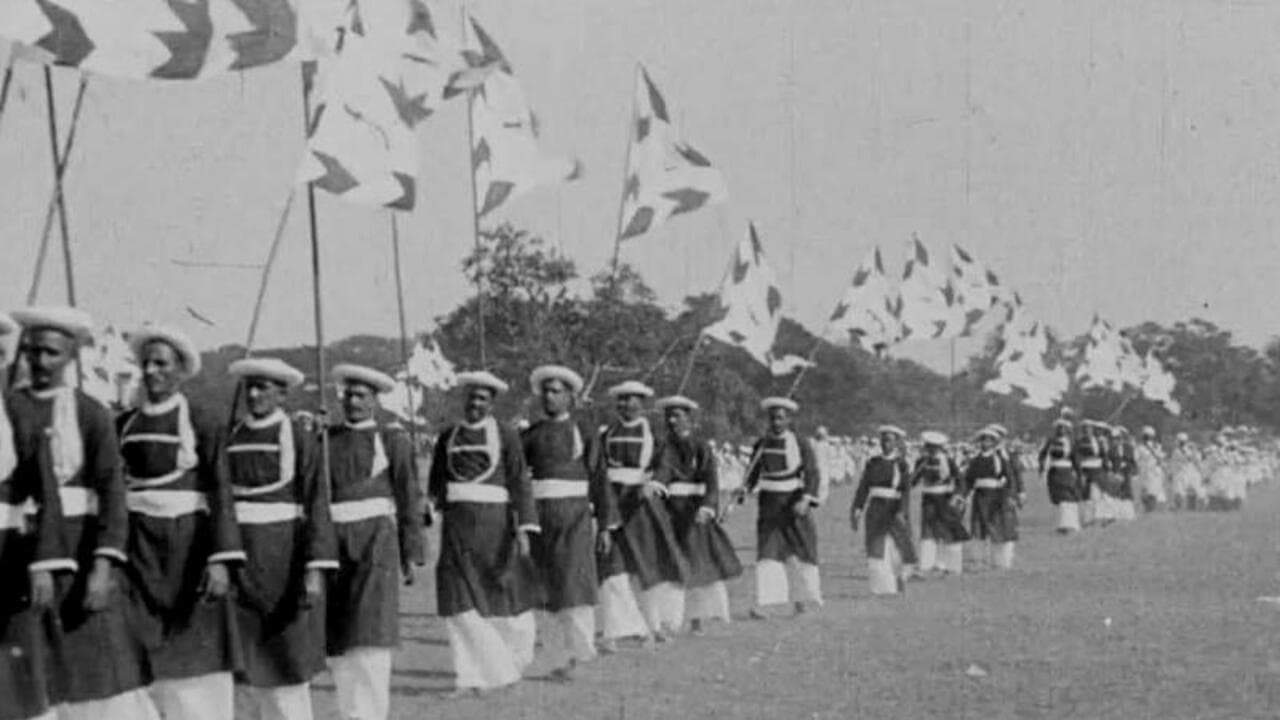 Backdrop for Calcutta Pageant