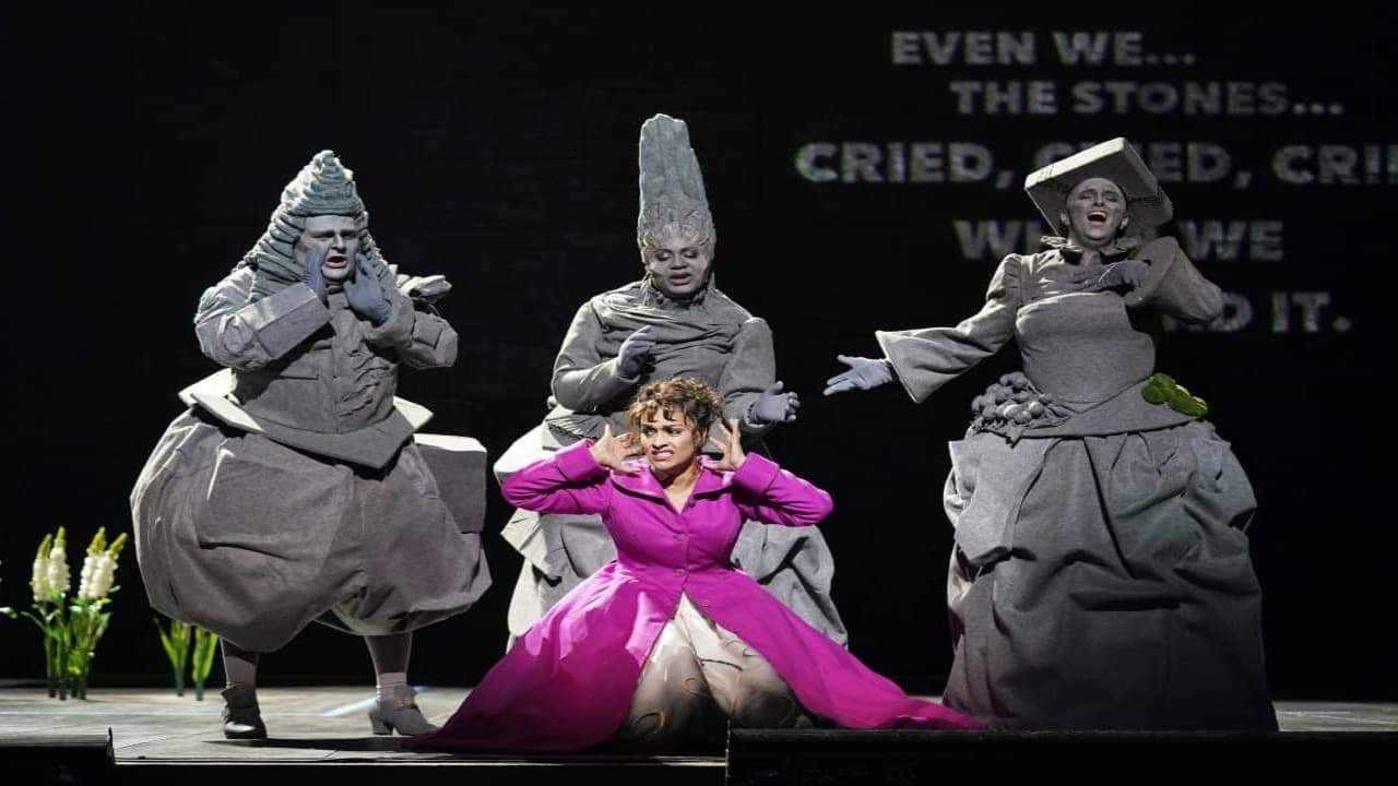 Backdrop for The Metropolitan Opera: Eurydice