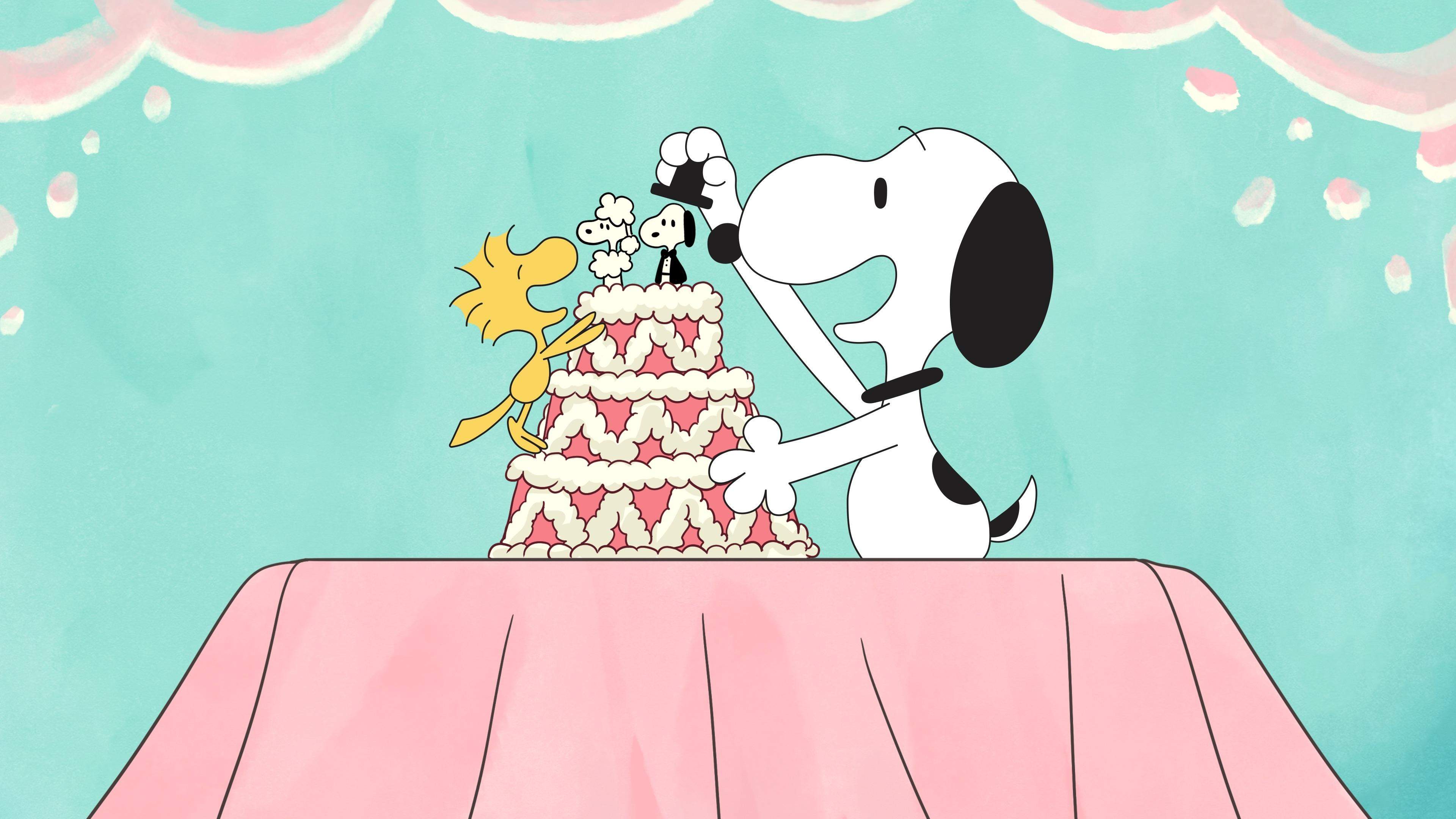 Backdrop for Snoopy's Getting Married, Charlie Brown