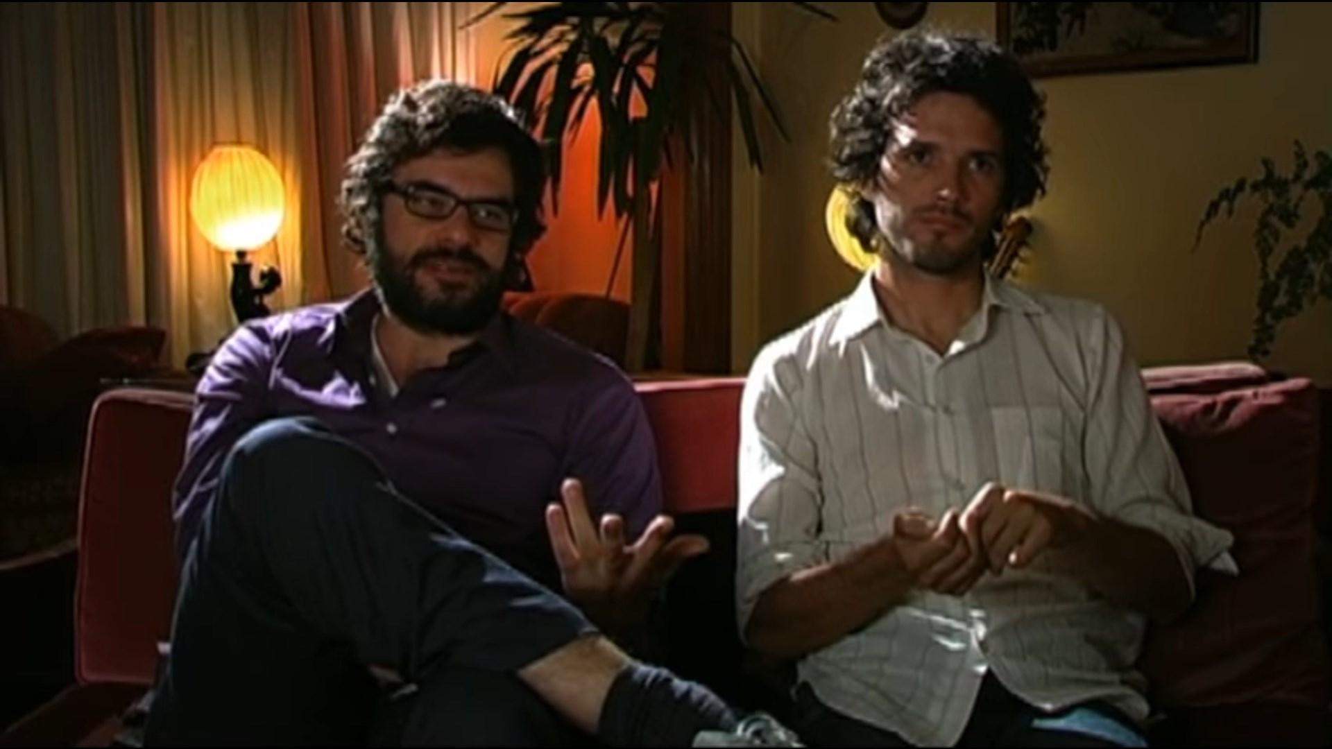 Backdrop for Flight of the Conchords: On Air