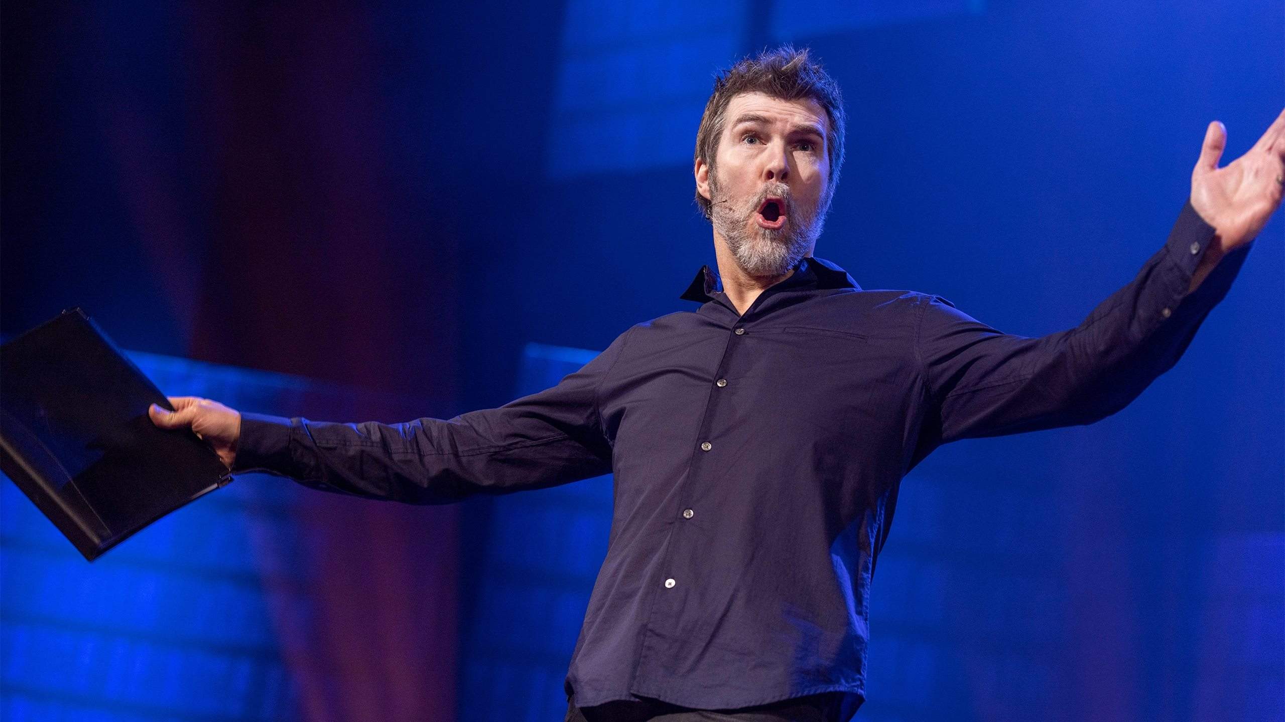 Backdrop for Rhod Gilbert: The Book of John