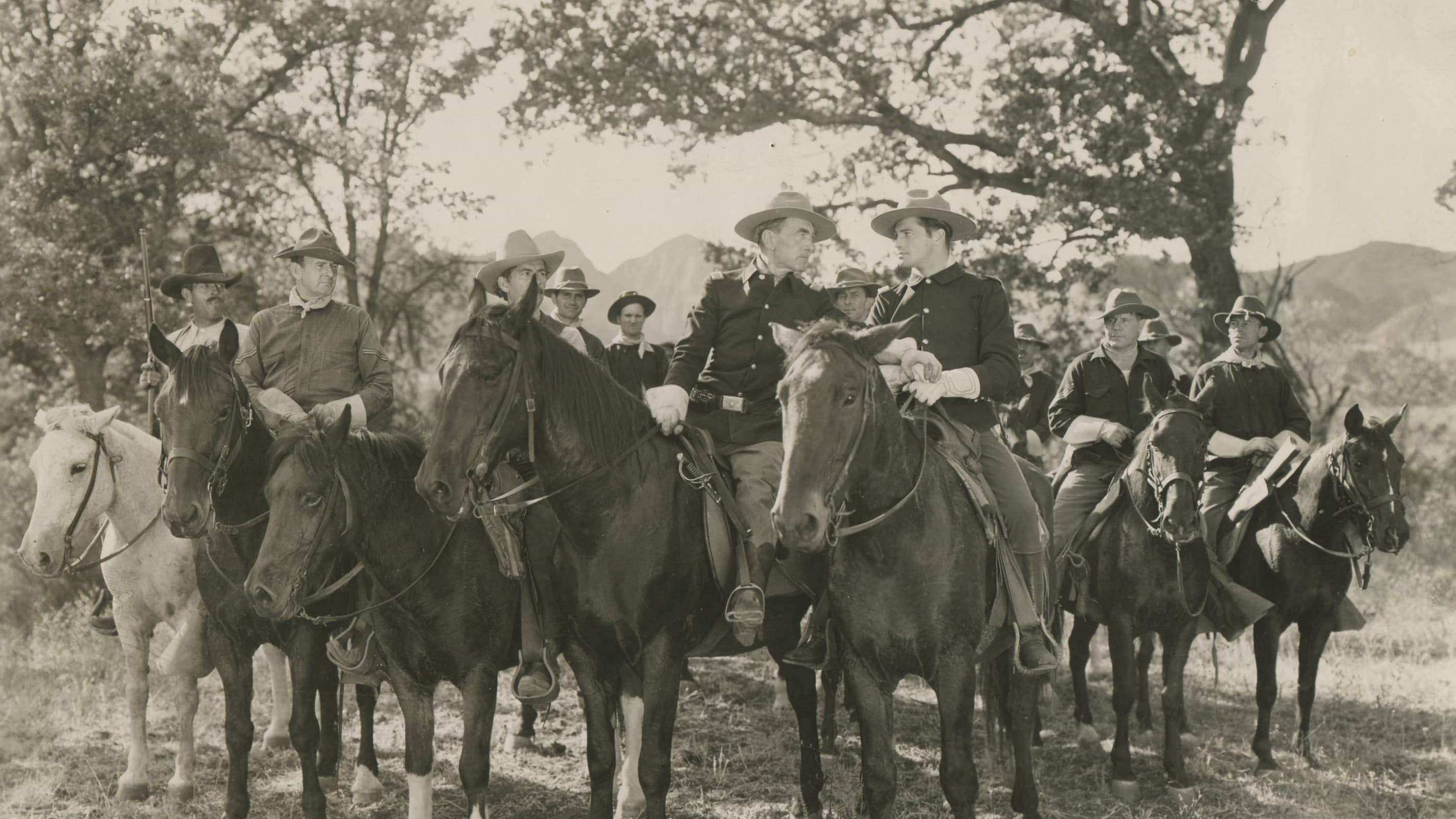 Backdrop for Cavalier of the West