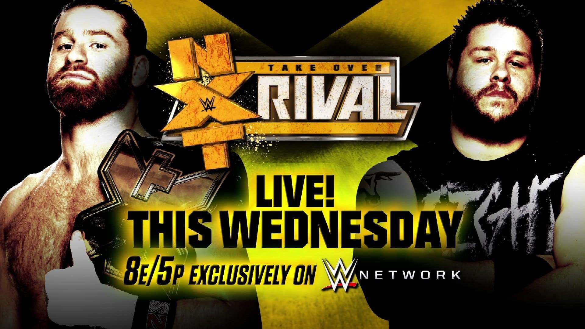 Backdrop for NXT TakeOver: Rival