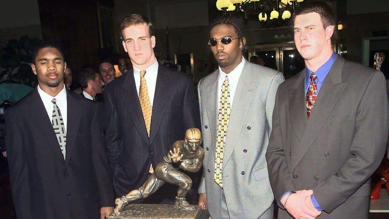 Backdrop for The Great Heisman Race of 1997