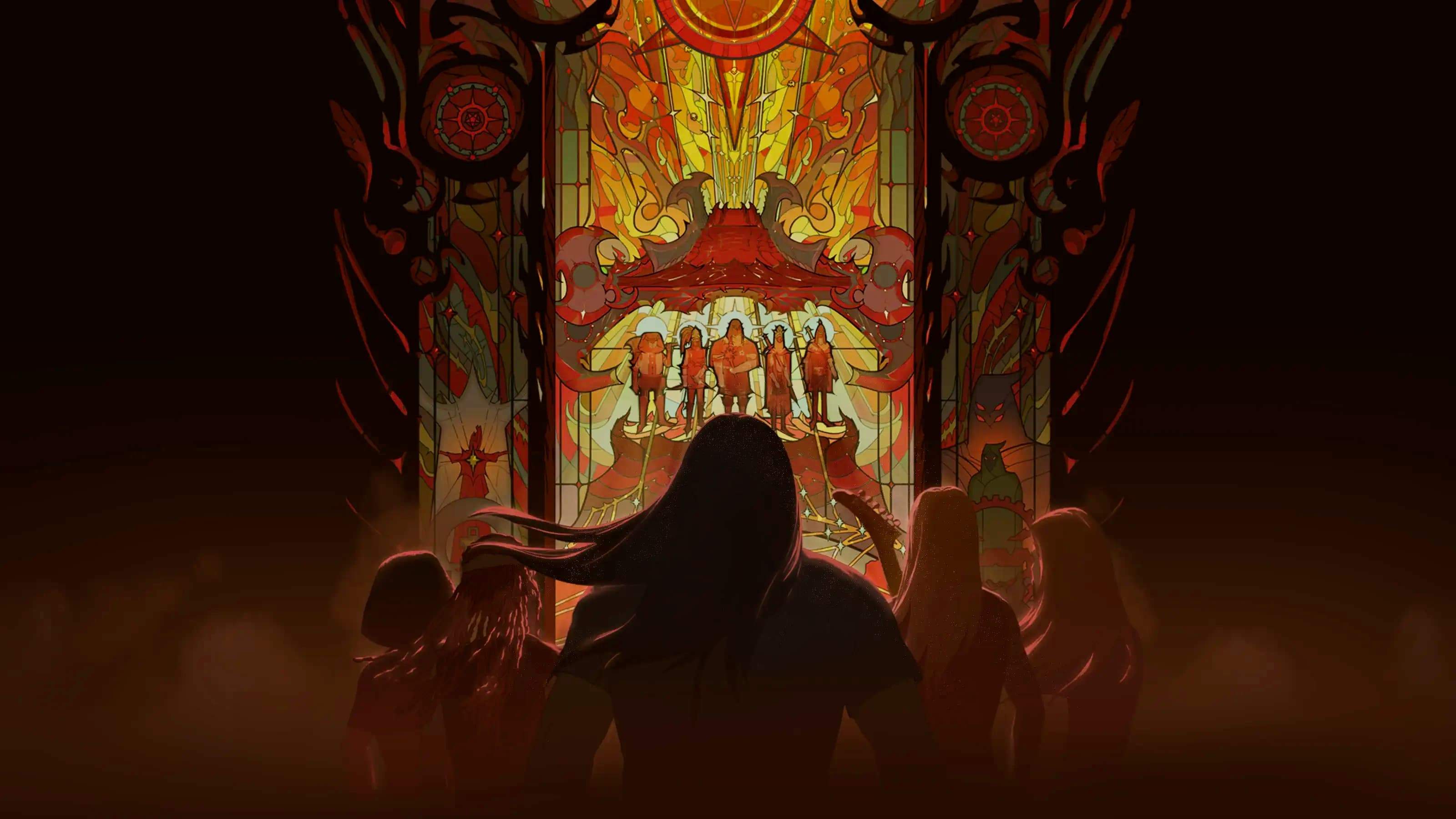 Backdrop for Metalocalypse: Army of the Doomstar