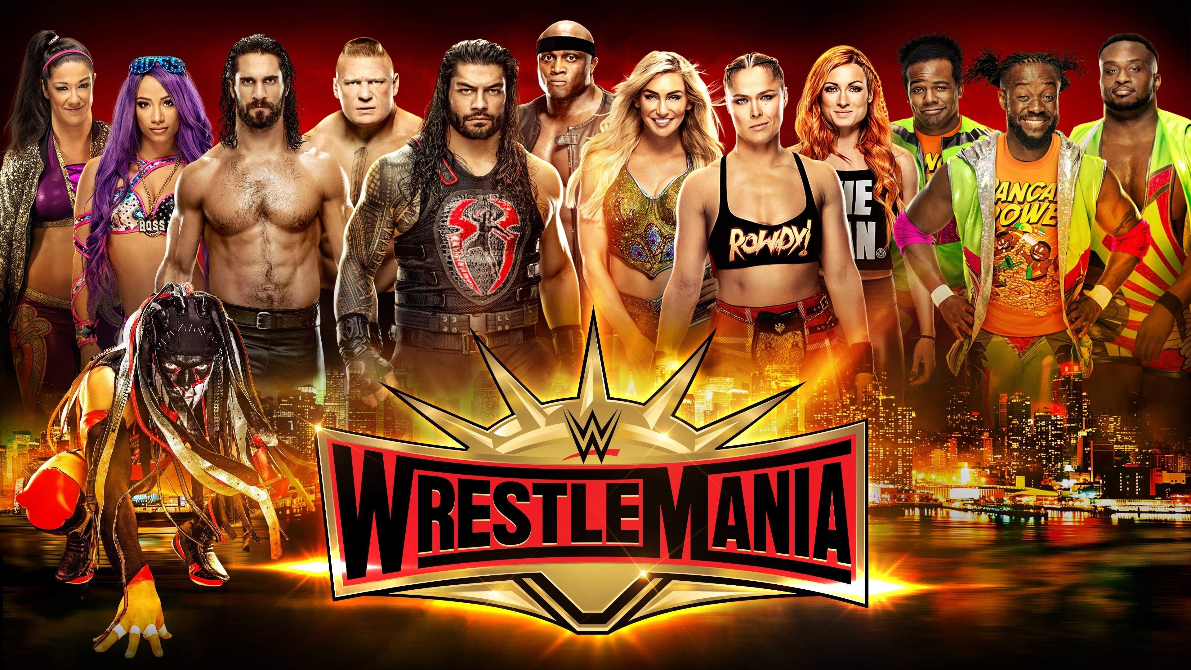 Backdrop for WWE WrestleMania 35