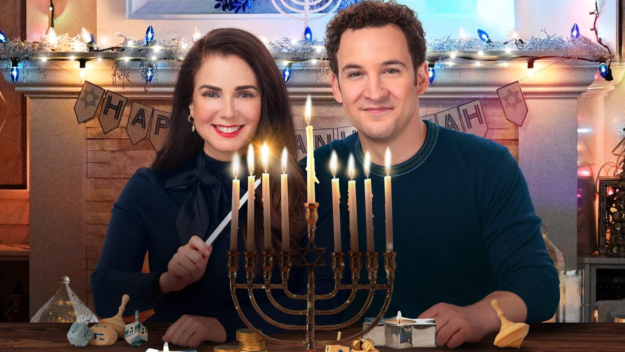 Backdrop for Love, Lights, Hanukkah!